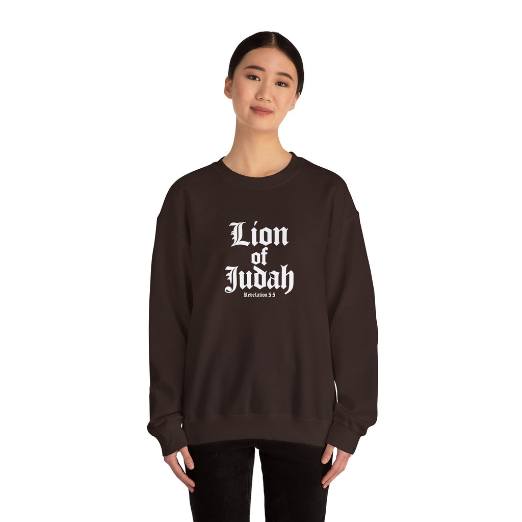 Lion of Judah Christian Gildan Unisex Sweatshirt | Crewneck Pullover | Christian Gift