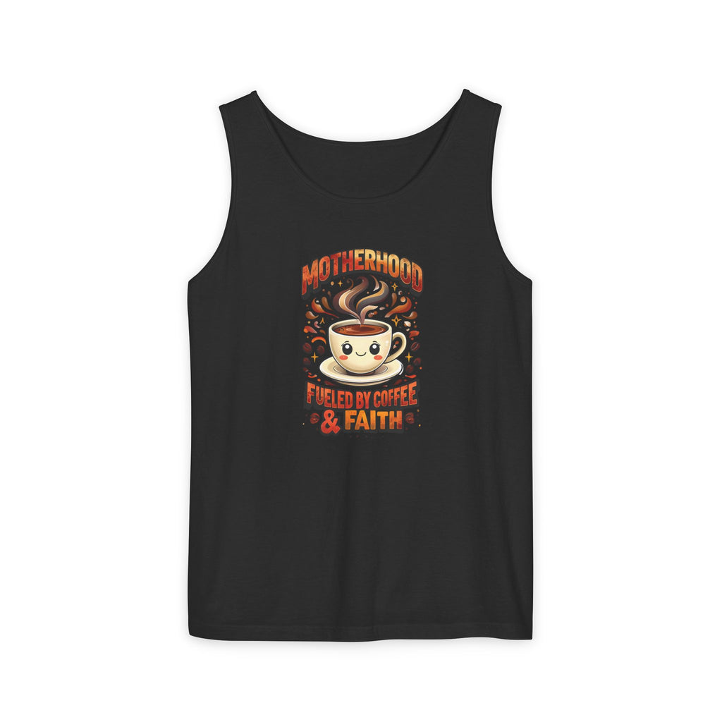 Motherhood Comfort Colors Tank Top | Relaxed Garment-Dyed Cotton Tee | Women’s Gift