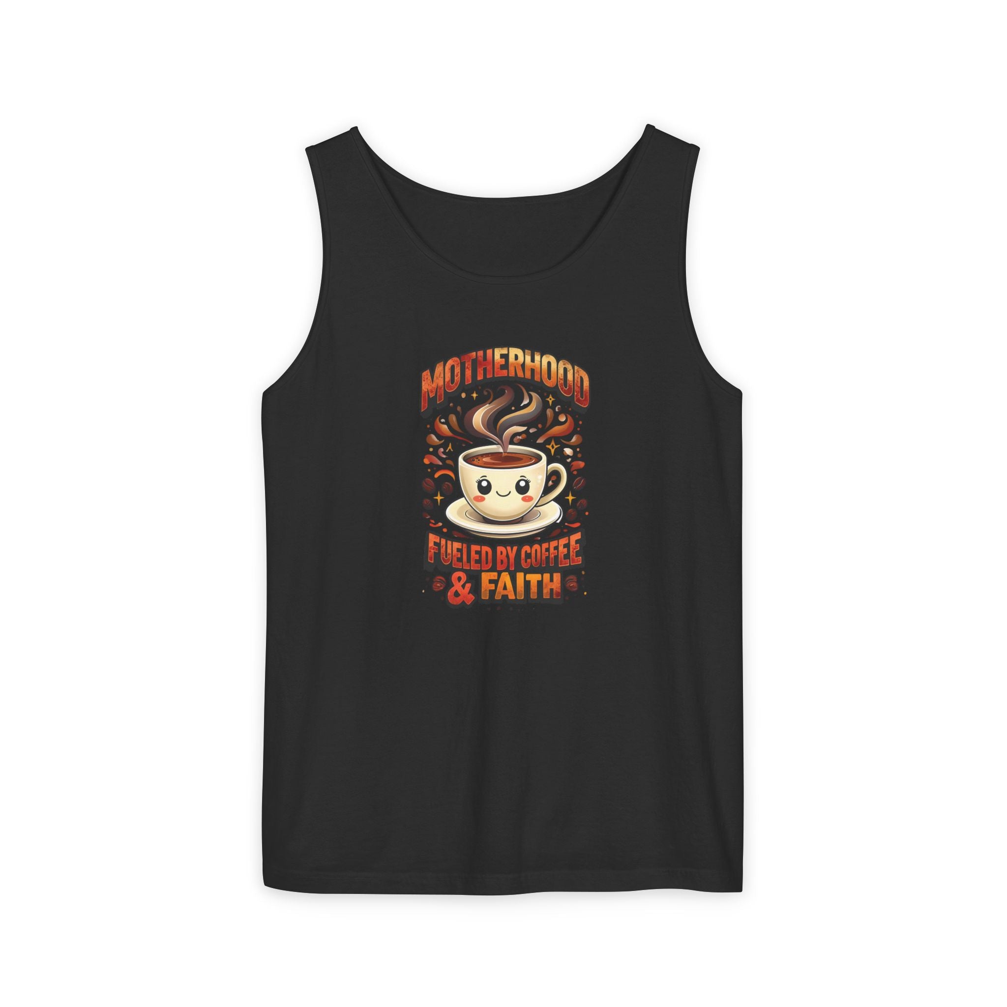 Motherhood Comfort Colors Tank Top | Relaxed Garment-Dyed Cotton Tee | Women’s Gift