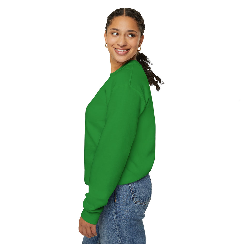 Walk By Faith Floral Gildan Crewneck Unisex Christian Sweatshirt