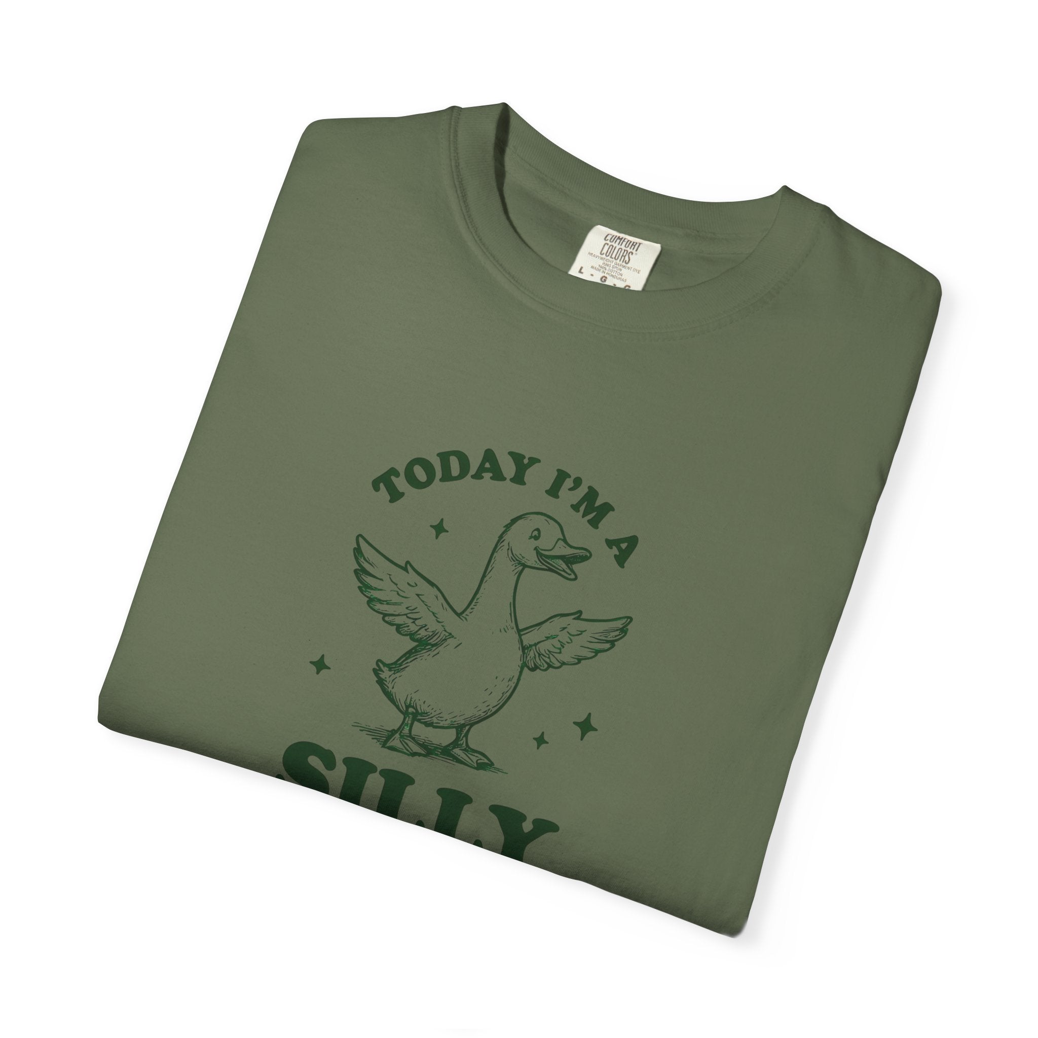 God’s Silly Goose without the tie | Unisex Garment Dyed Comfort Colors | Christian Graphic T-shirt | S-4XL