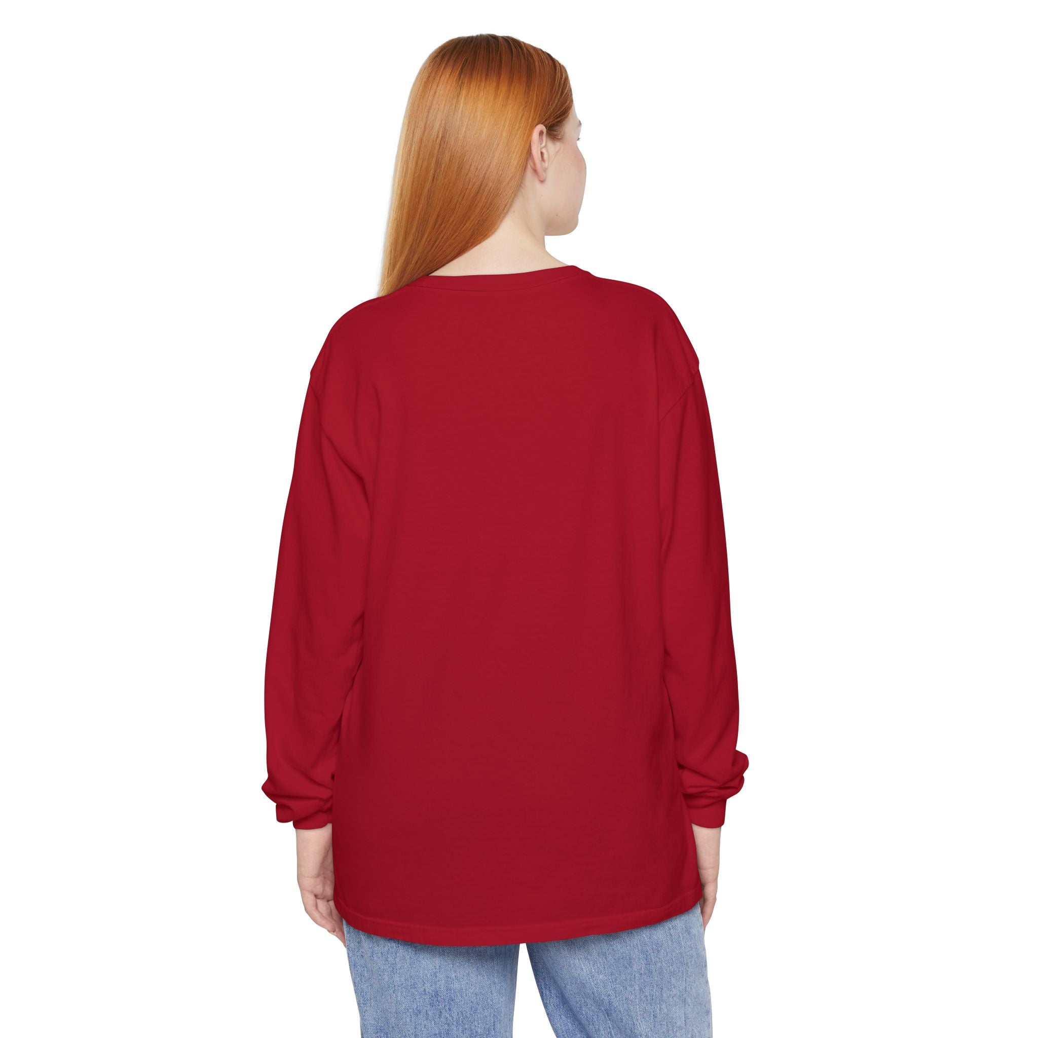 Jesus Comfort Colors Christian Long Sleeve Shirt | Faith Graphic Tee | Garment Dyed Cotton