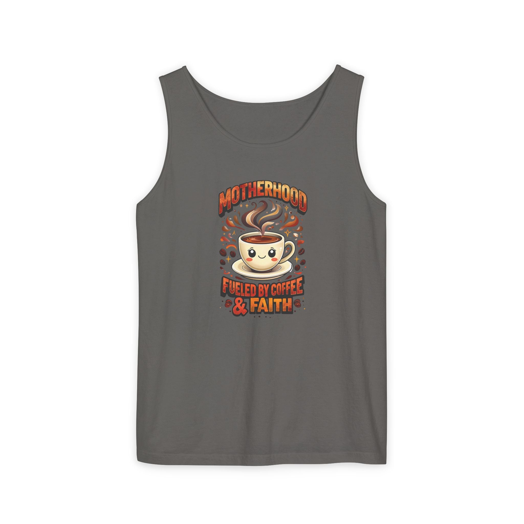 Motherhood Comfort Colors Tank Top | Relaxed Garment-Dyed Cotton Tee | Women’s Gift