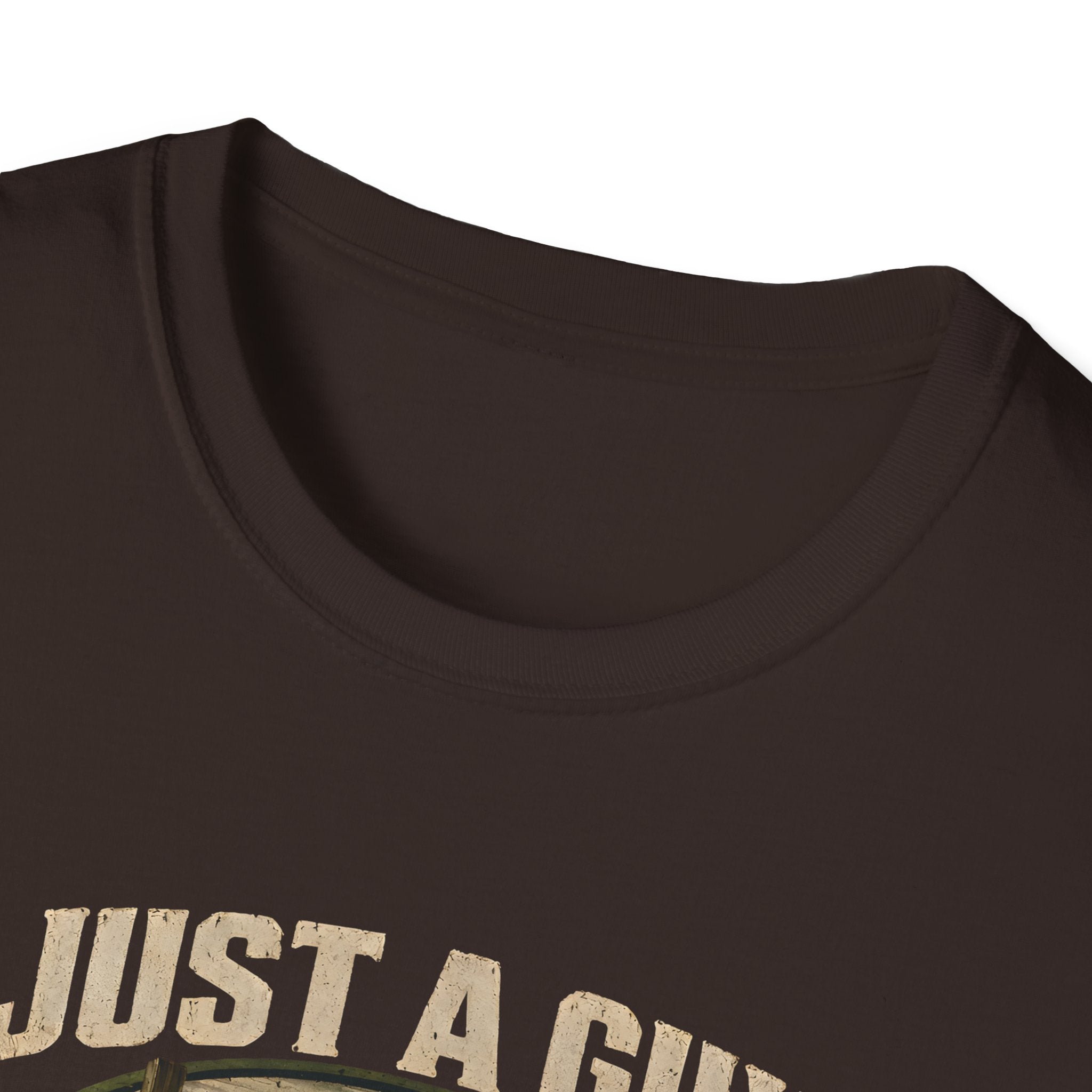 Just A Guy Who Loves Jesus And Gardening Gildan Christian T-Shirt for Men | Faith Based Gardening Shirt | Gardener Gift Tee