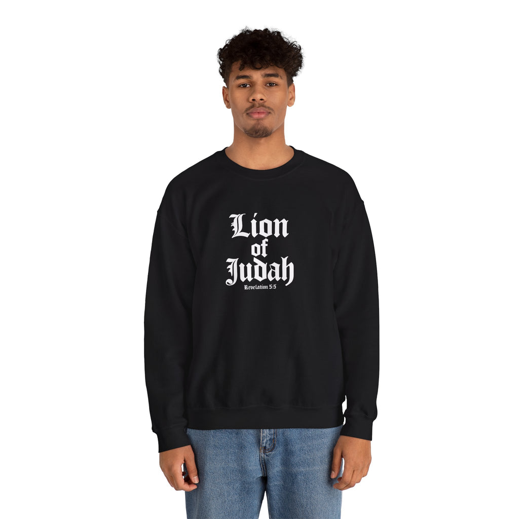 Lion of Judah Christian Gildan Unisex Sweatshirt | Crewneck Pullover | Christian Gift