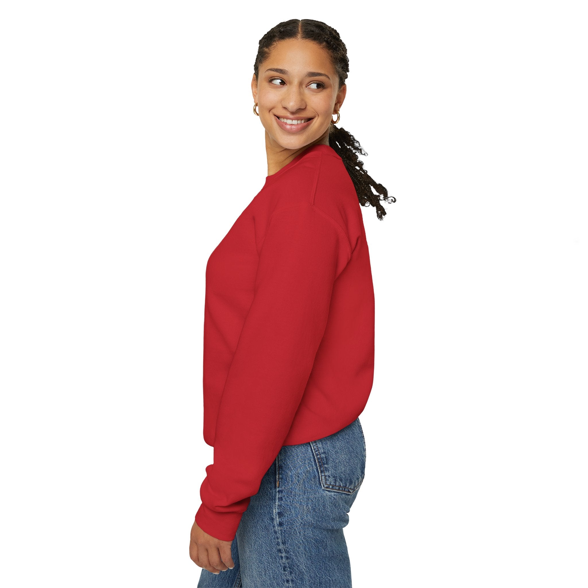 Walk By Faith Floral Gildan Crewneck Unisex Christian Sweatshirt
