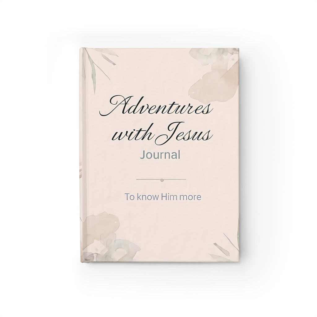 Christian Faith Journal – “Adventures with Jesus” Hardcover Journal