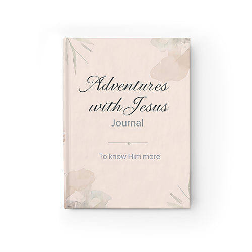 Christian Faith Journal – “Adventures with Jesus” Hardcover Journal