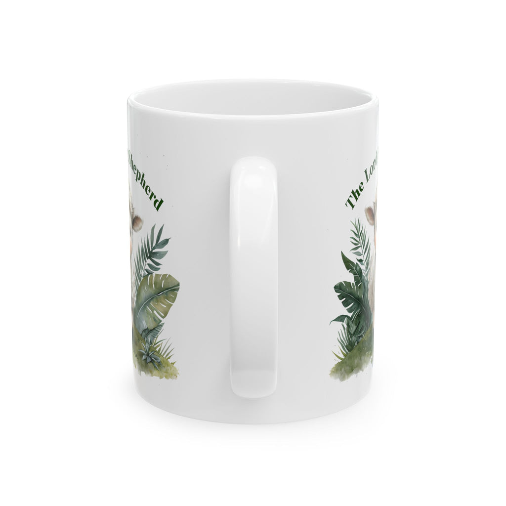 The Lord Is My Shepherd Mug – Christian Coffee Mug – Bible Verse Christian Gift