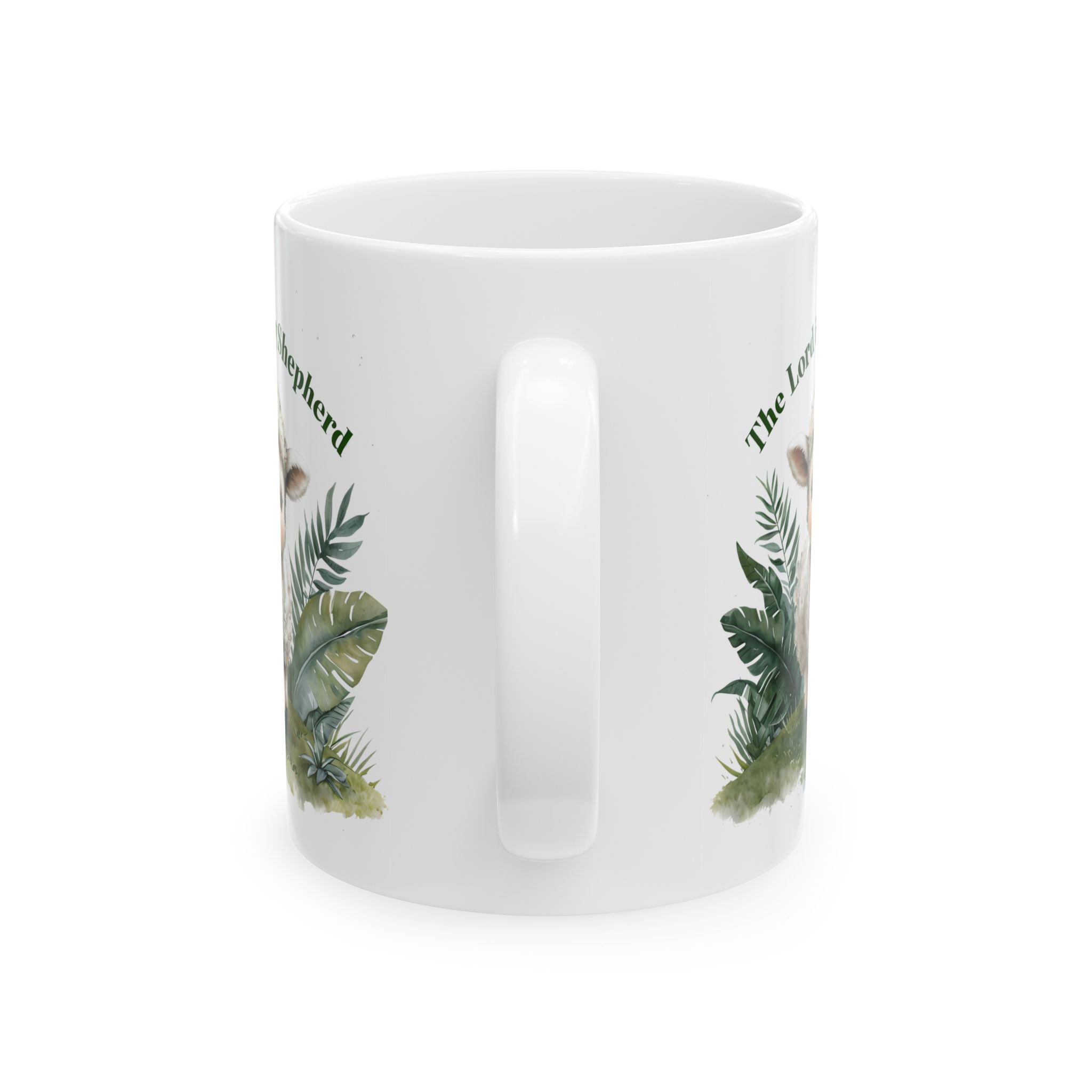 The Lord Is My Shepherd Mug – Christian Coffee Mug – Bible Verse Christian Gift