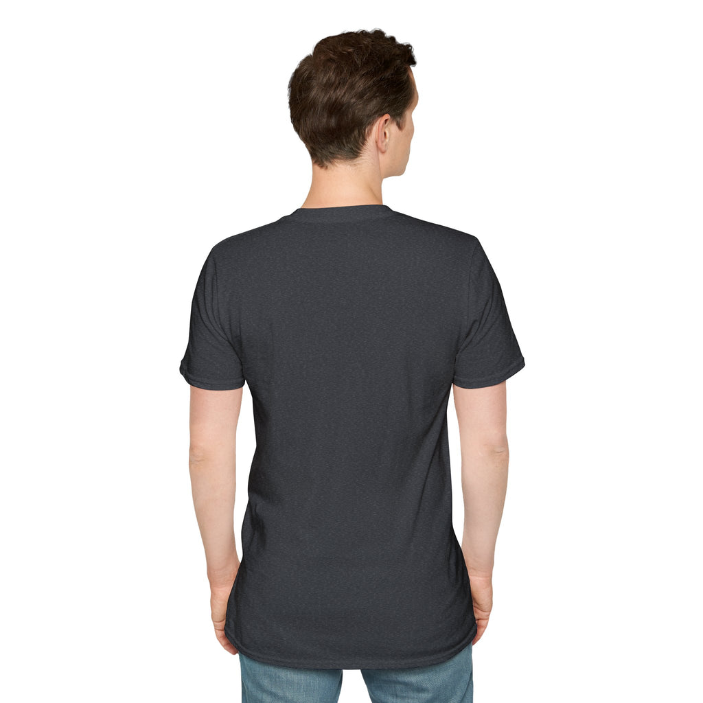 Just A Guy Who Loves Jesus And Gardening Gildan Christian T-Shirt for Men | Faith Based Gardening Shirt | Gardener Gift Tee