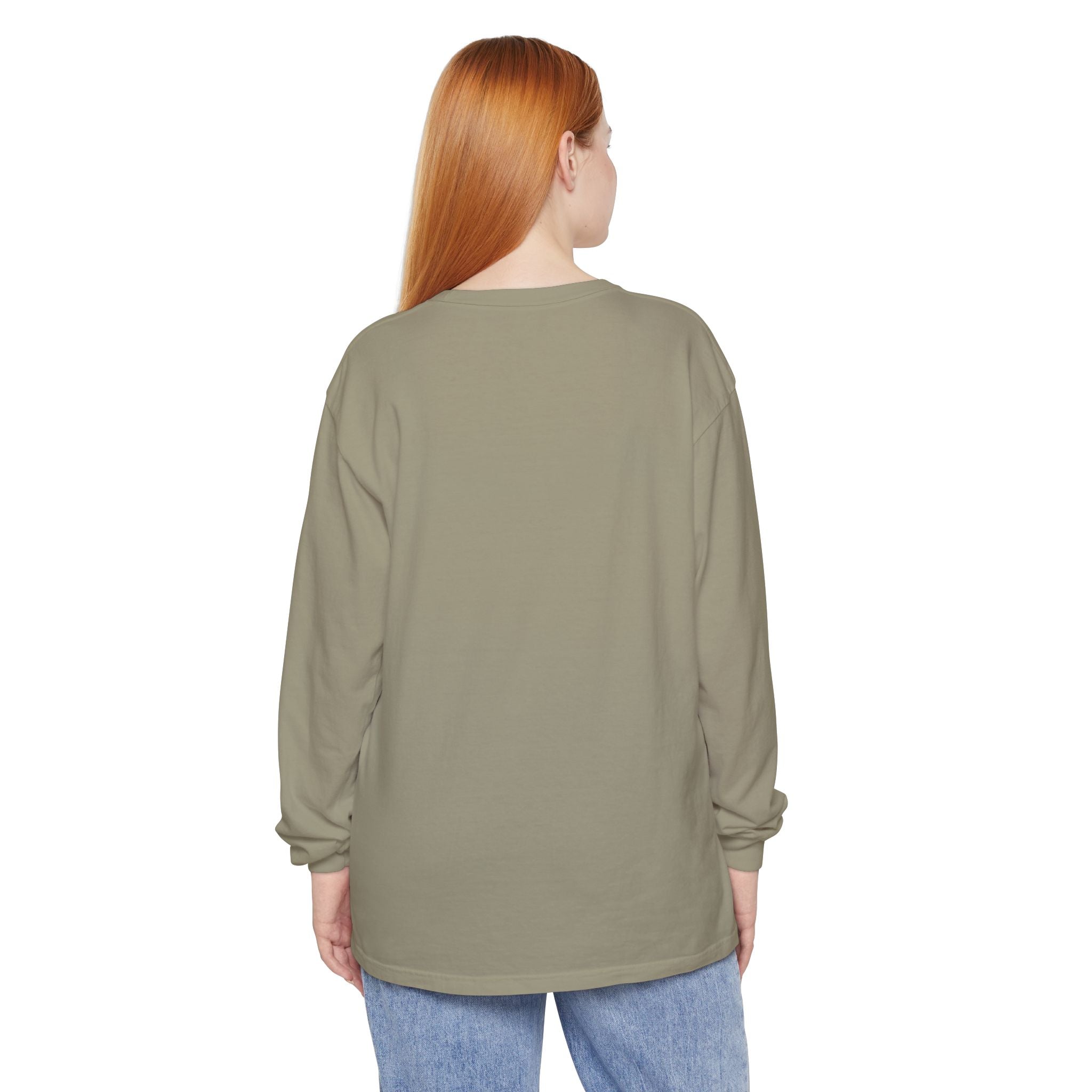 Jesus Comfort Colors Christian Long Sleeve Shirt | Faith Graphic Tee | Garment Dyed Cotton