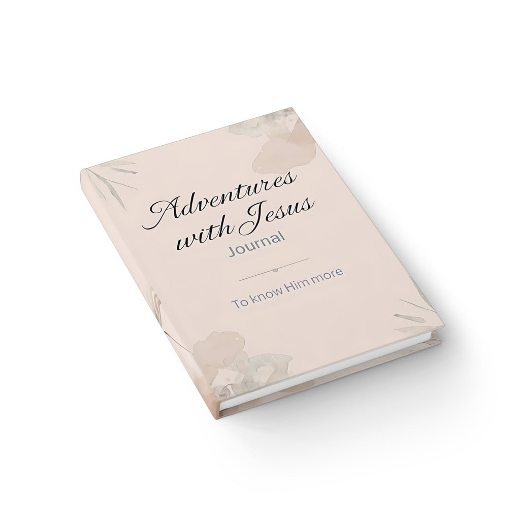Christian Faith Journal – “Adventures with Jesus” Hardcover Journal