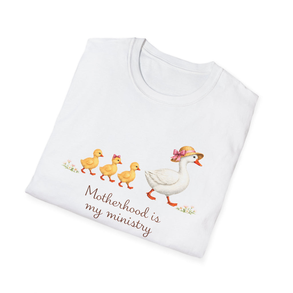 Motherhood Is My Ministry Gildan Tshirt | Christian Mom T-Shirt | Mother’s Day Gift