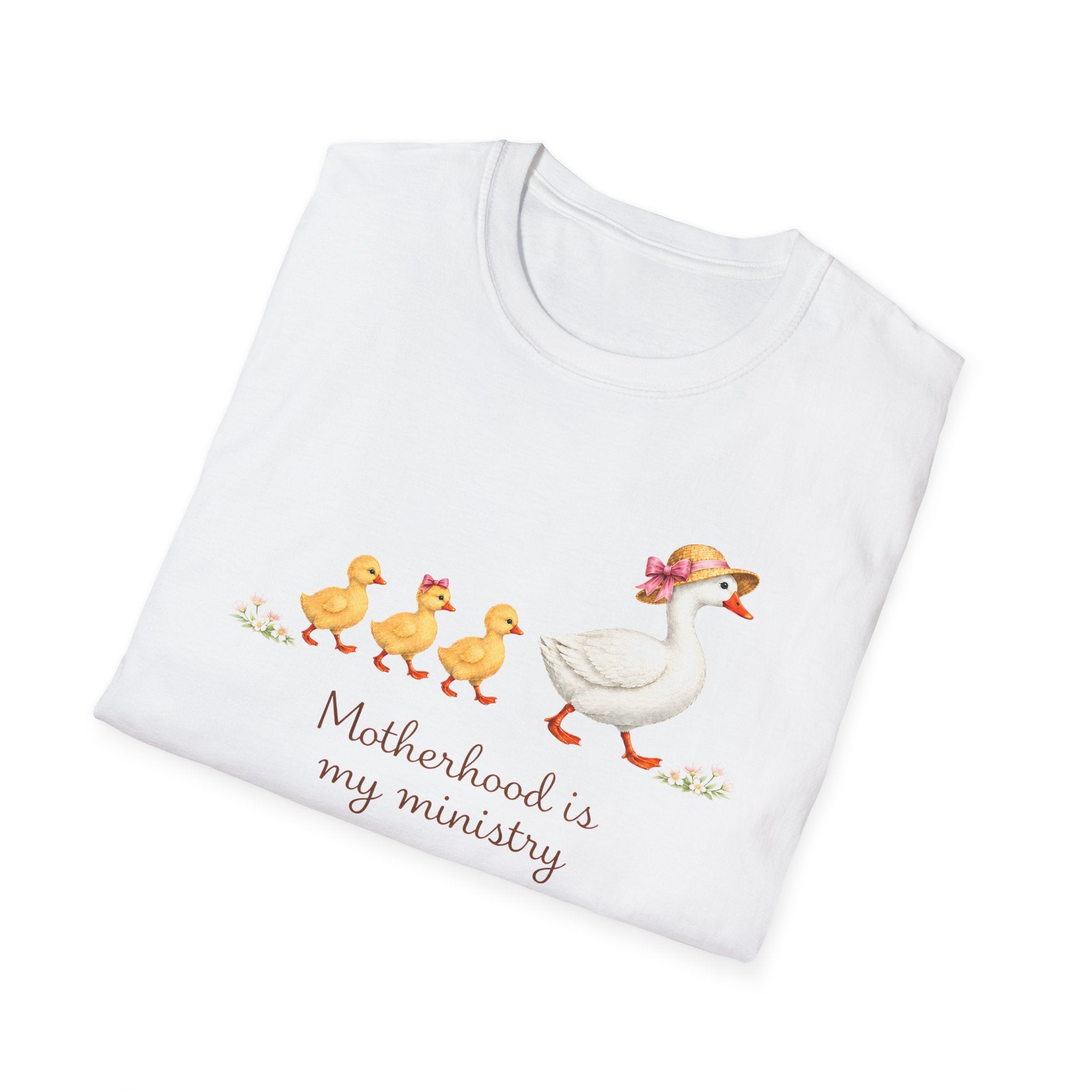 Motherhood Is My Ministry Gildan Tshirt | Christian Mom T-Shirt | Mother’s Day Gift