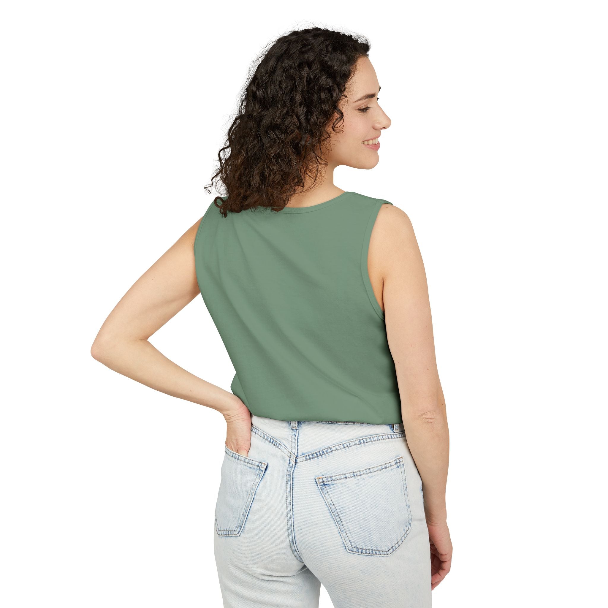 Motherhood Comfort Colors Tank Top | Relaxed Garment-Dyed Cotton Tee | Women’s Gift