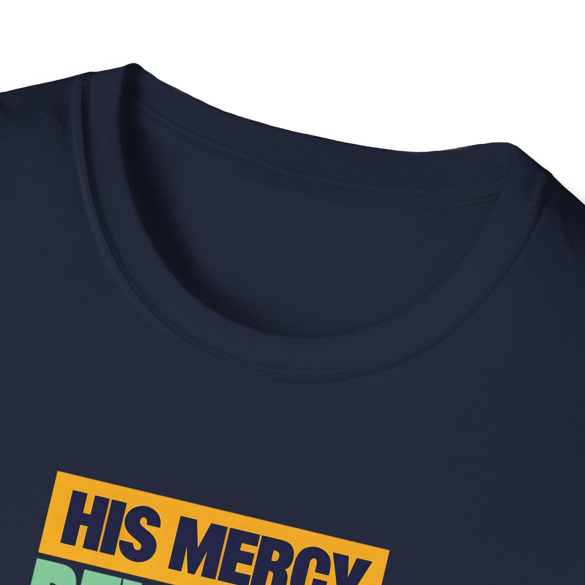 His Mercy Rewrote My Story Christian Gildan T-Shirt Unisex Softstyle Religious Tee Gift