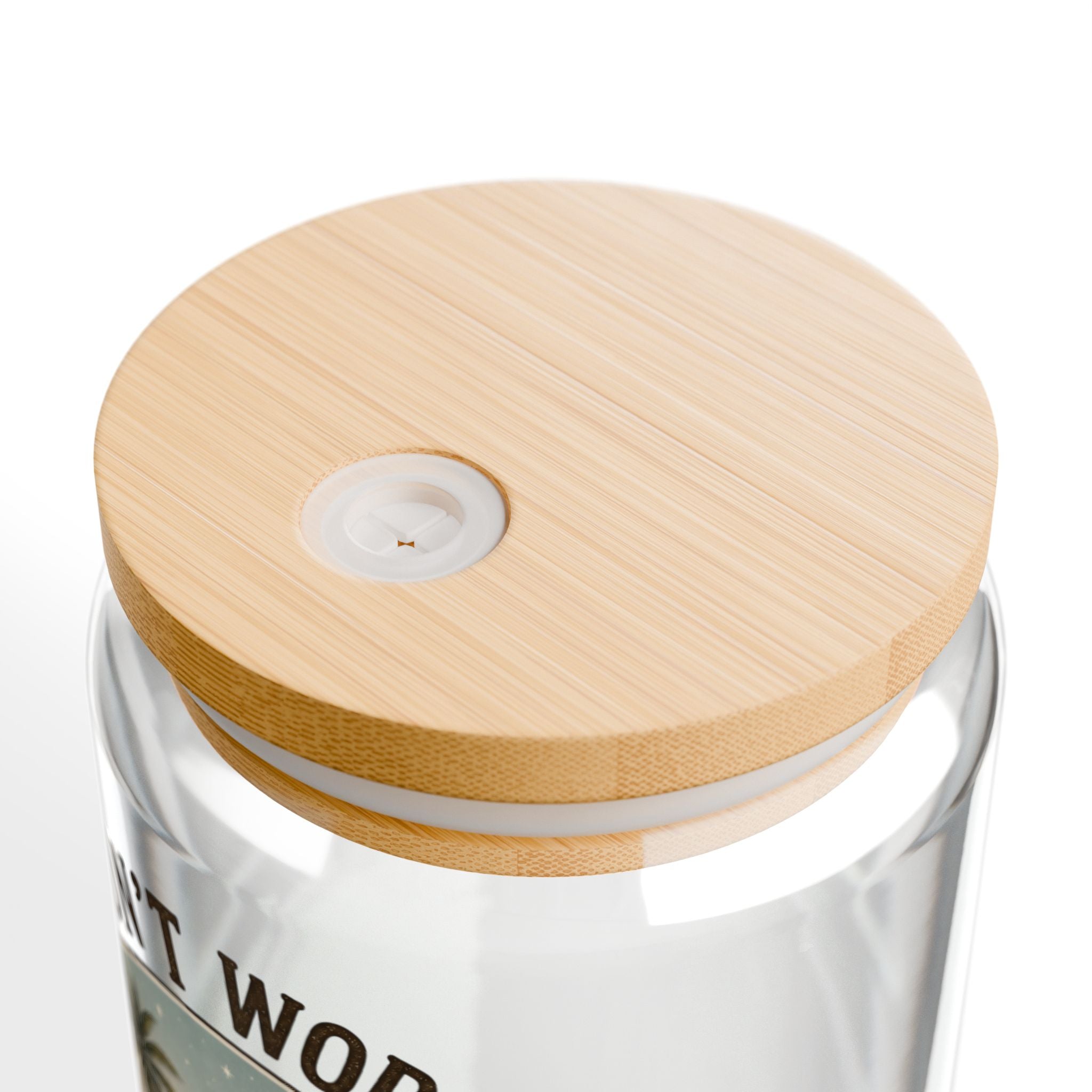 Don't Worry Pray About It 16oz Glass Tumbler | Philippians 4:6 Gift for Women