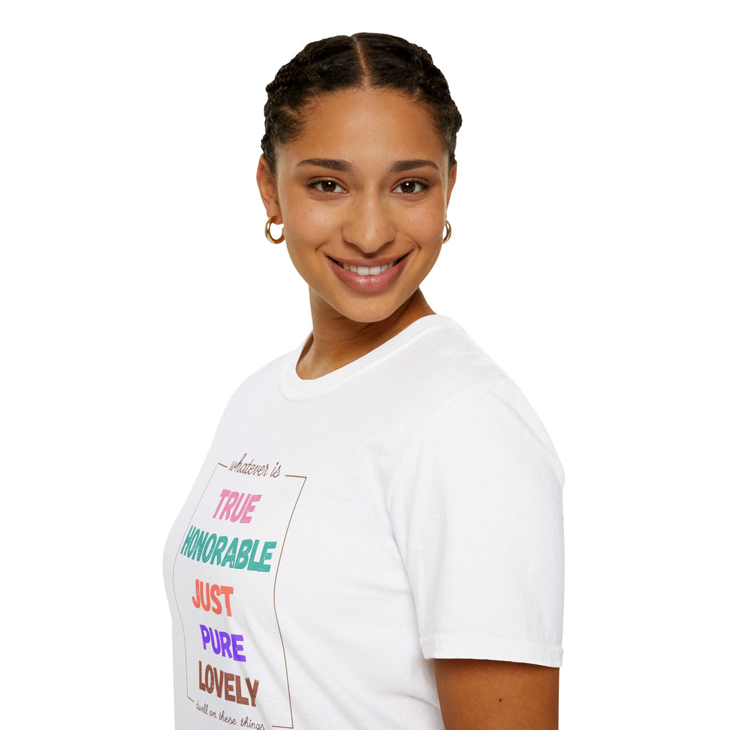 Philippians 4 Gildan Christian T-Shirt | Faith-Based Apparel | Bible Verse Tee | Christian Gift Idea | Inspirational Jesus Shirt