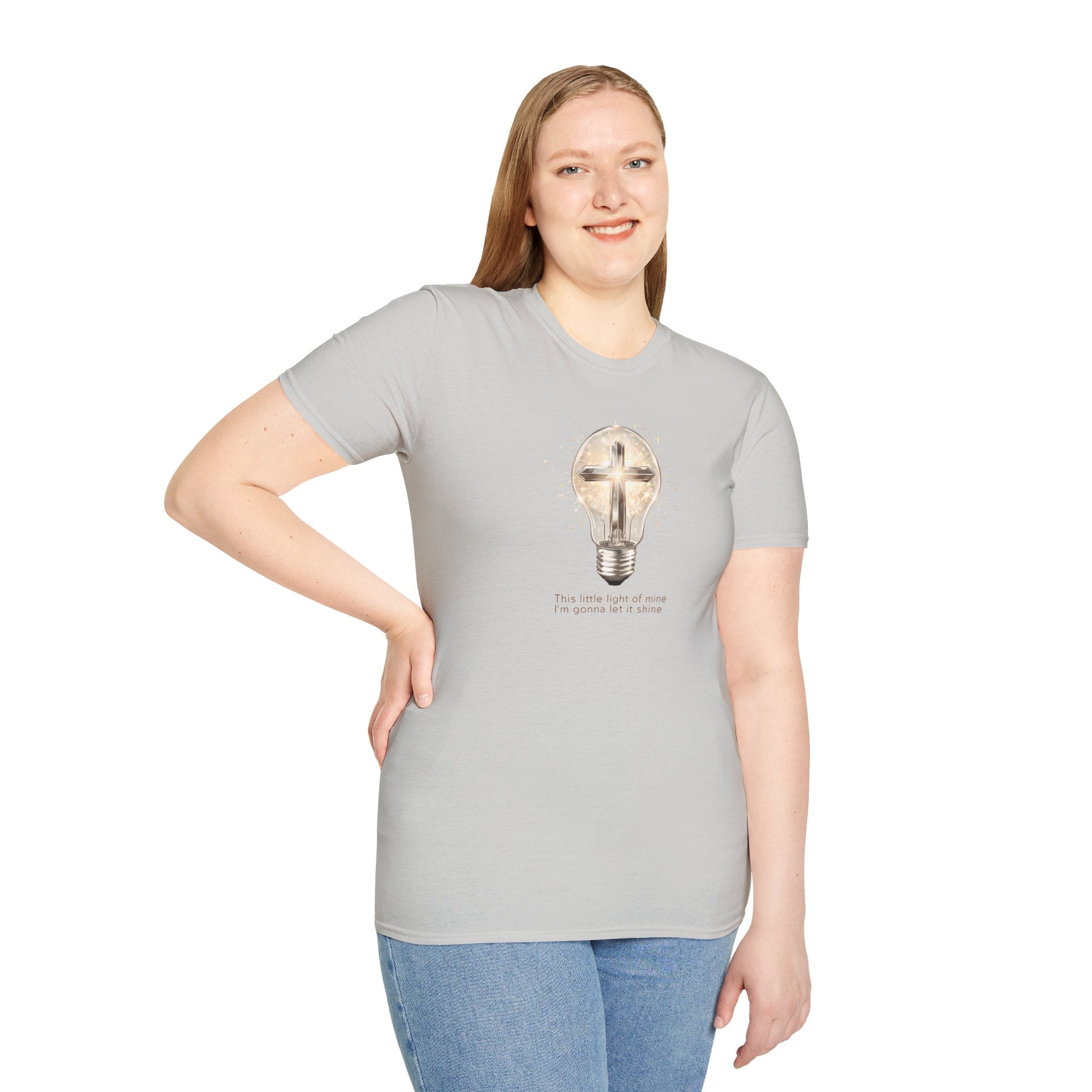 This Little Light of Mine Gildan Unisex Tshirt | Christian Gift