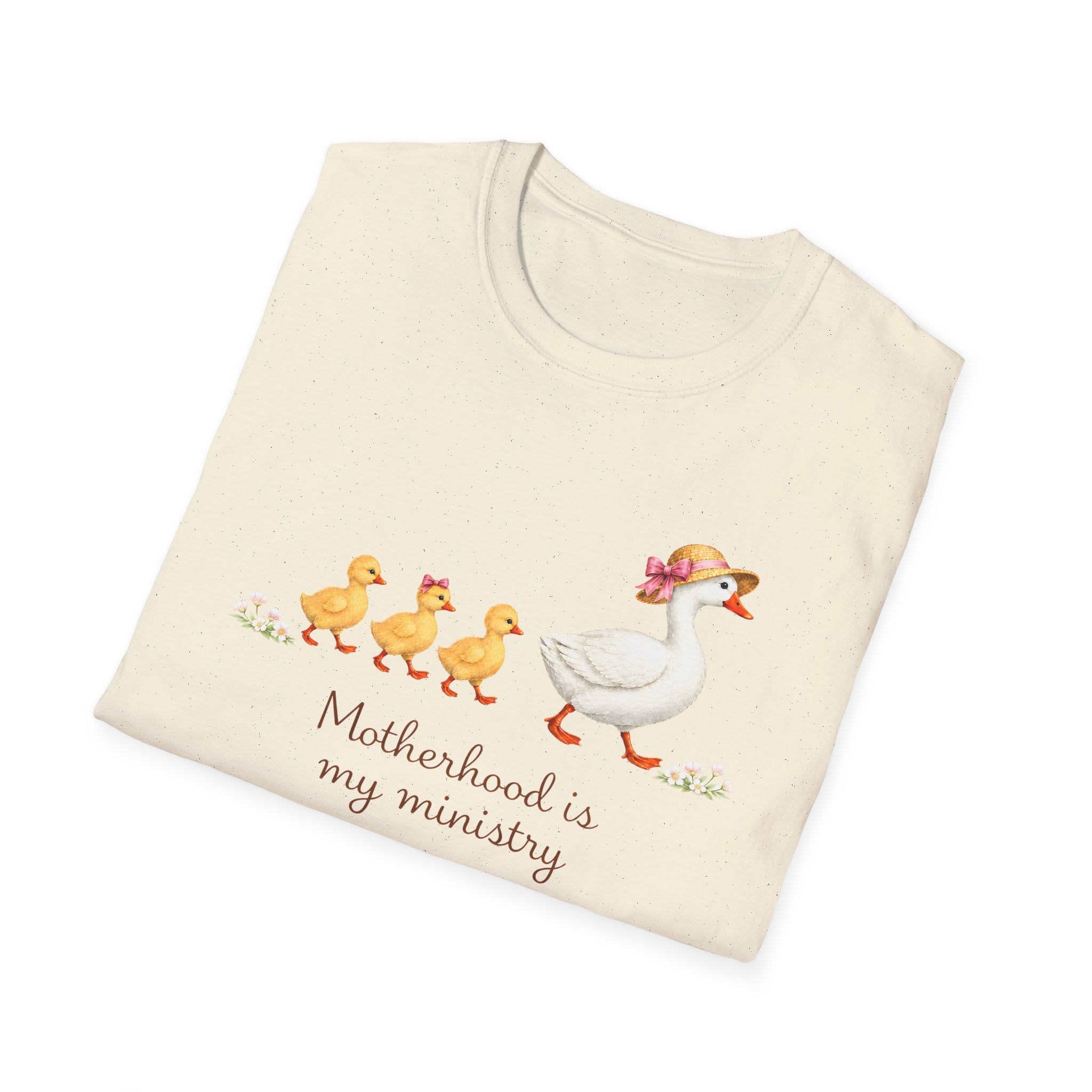 Motherhood Is My Ministry Gildan Tshirt | Christian Mom T-Shirt | Mother’s Day Gift