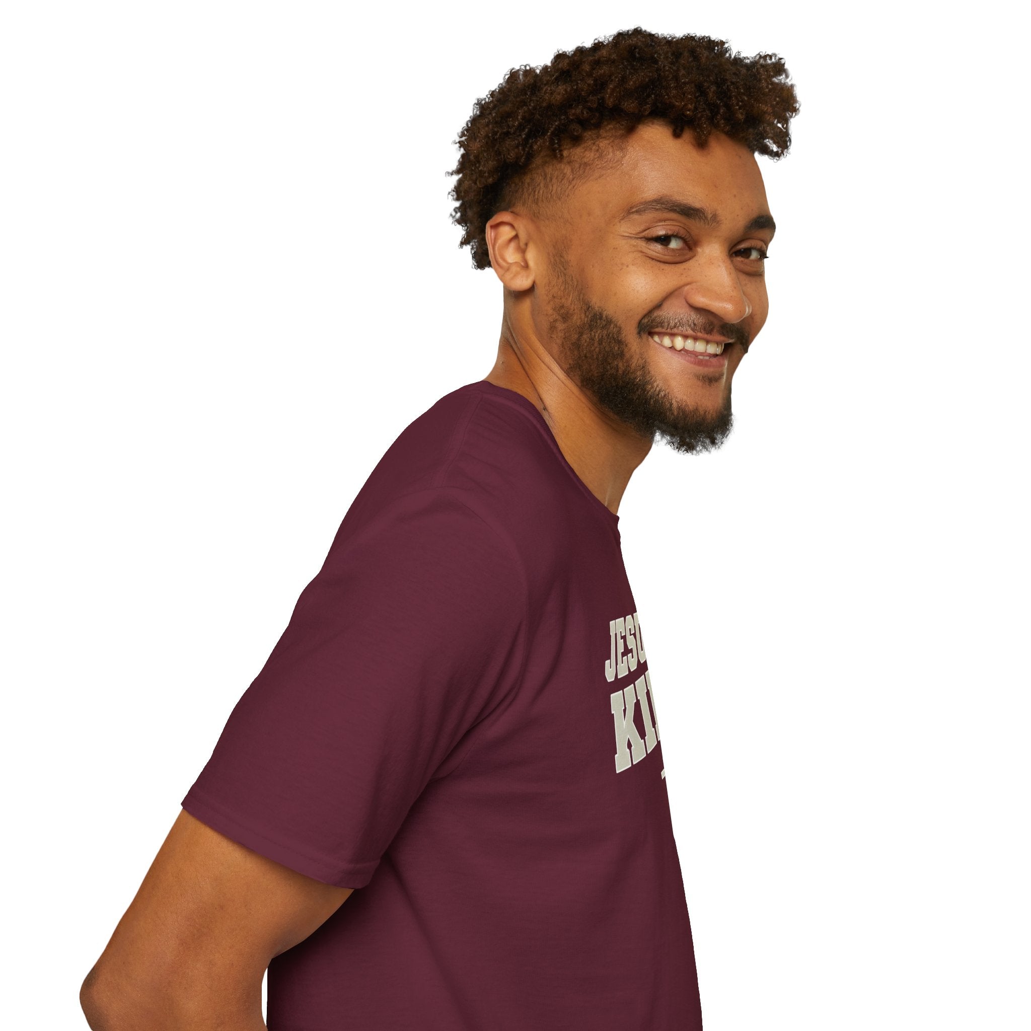 Jesus is King Unisex Gildan Softstyle T-Shirt | Christian Faith Apparel | Christian Gifts