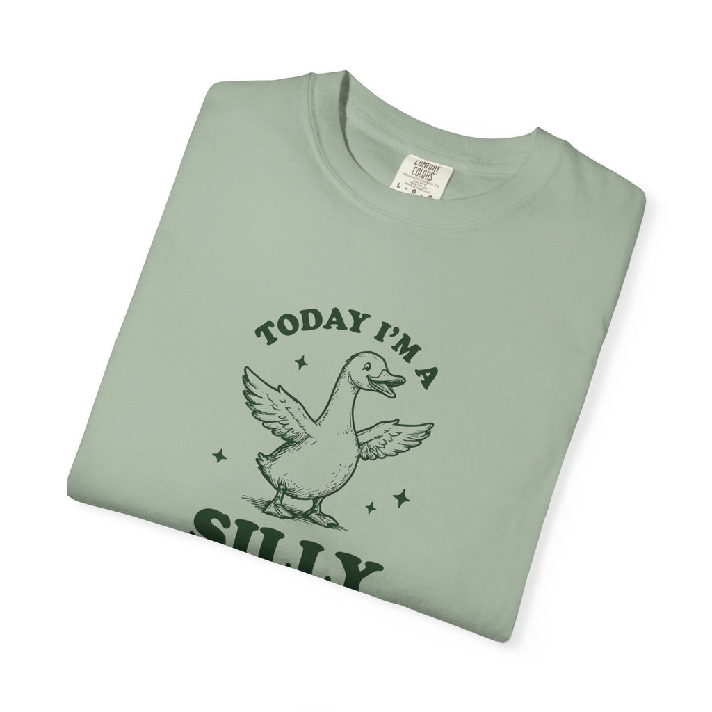 God’s Silly Goose without the tie | Unisex Garment Dyed Comfort Colors | Christian Graphic T-shirt | S-4XL