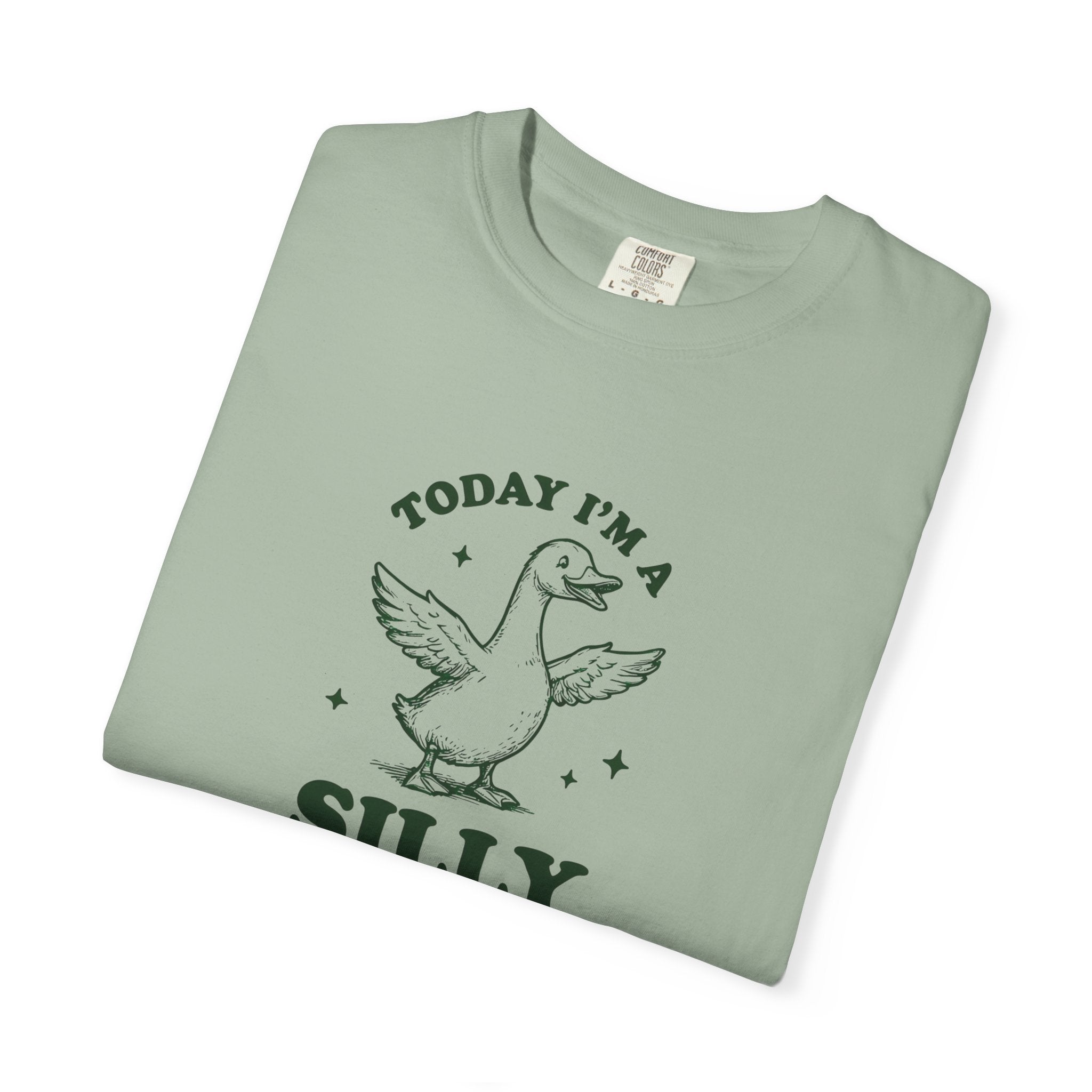God’s Silly Goose without the tie | Unisex Garment Dyed Comfort Colors | Christian Graphic T-shirt | S-4XL