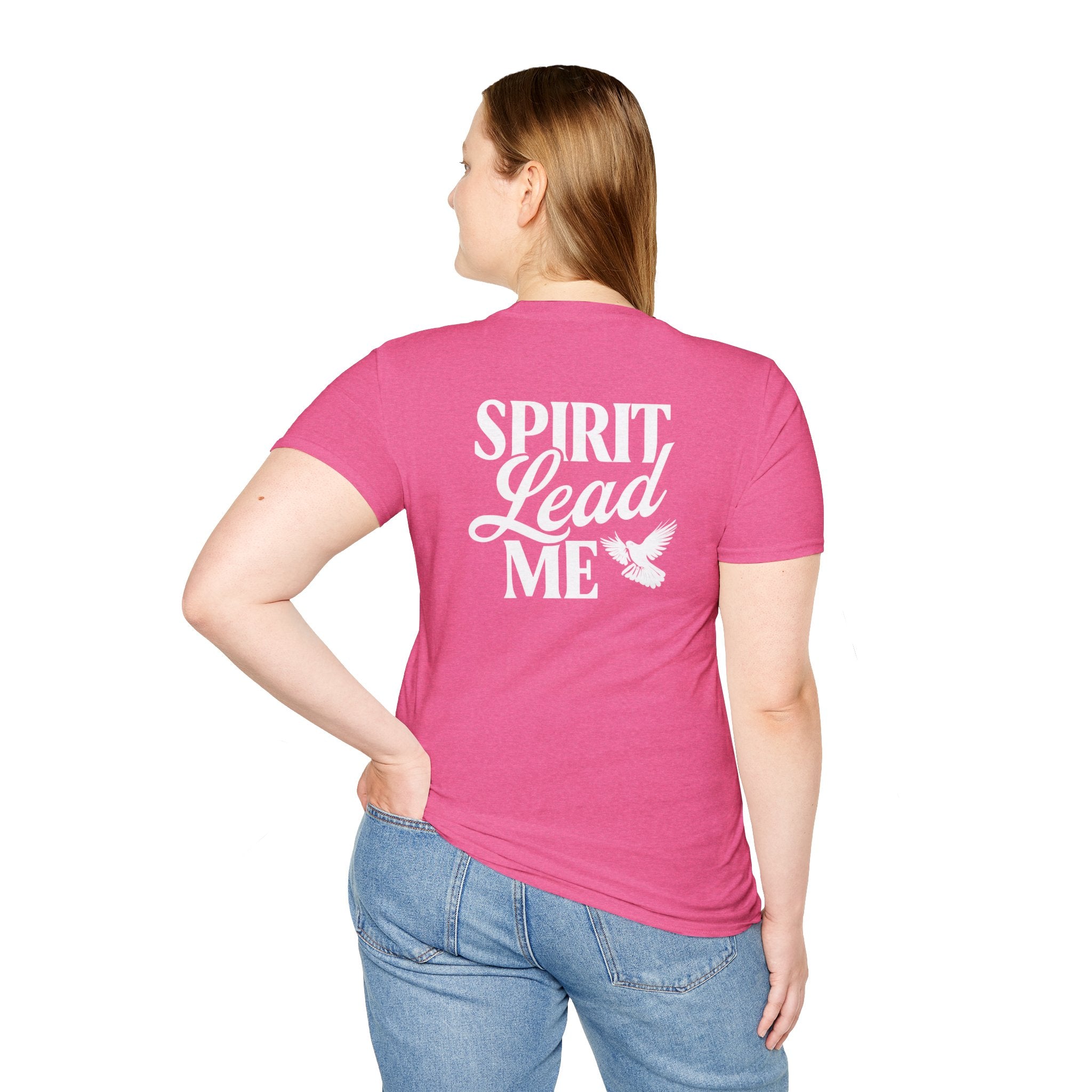 Spirit Lead Me Christian T-Shirt – Bible Verse Shirt | Faith-Based Apparel for Women