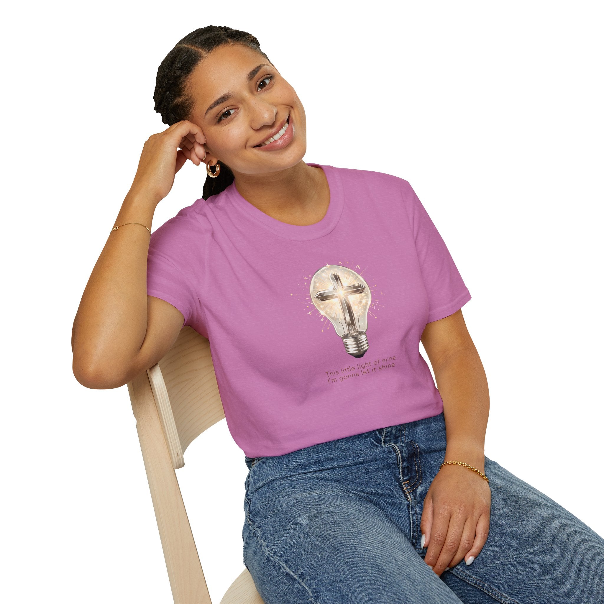 This Little Light of Mine Gildan Unisex Tshirt | Christian Gift