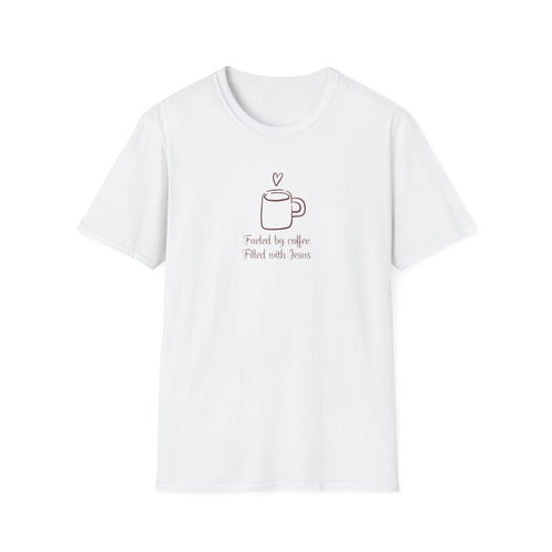Christian Coffee and Jesus Gildan Unisex Tshirt | Faith Based Graphic Tee | Christian Gift