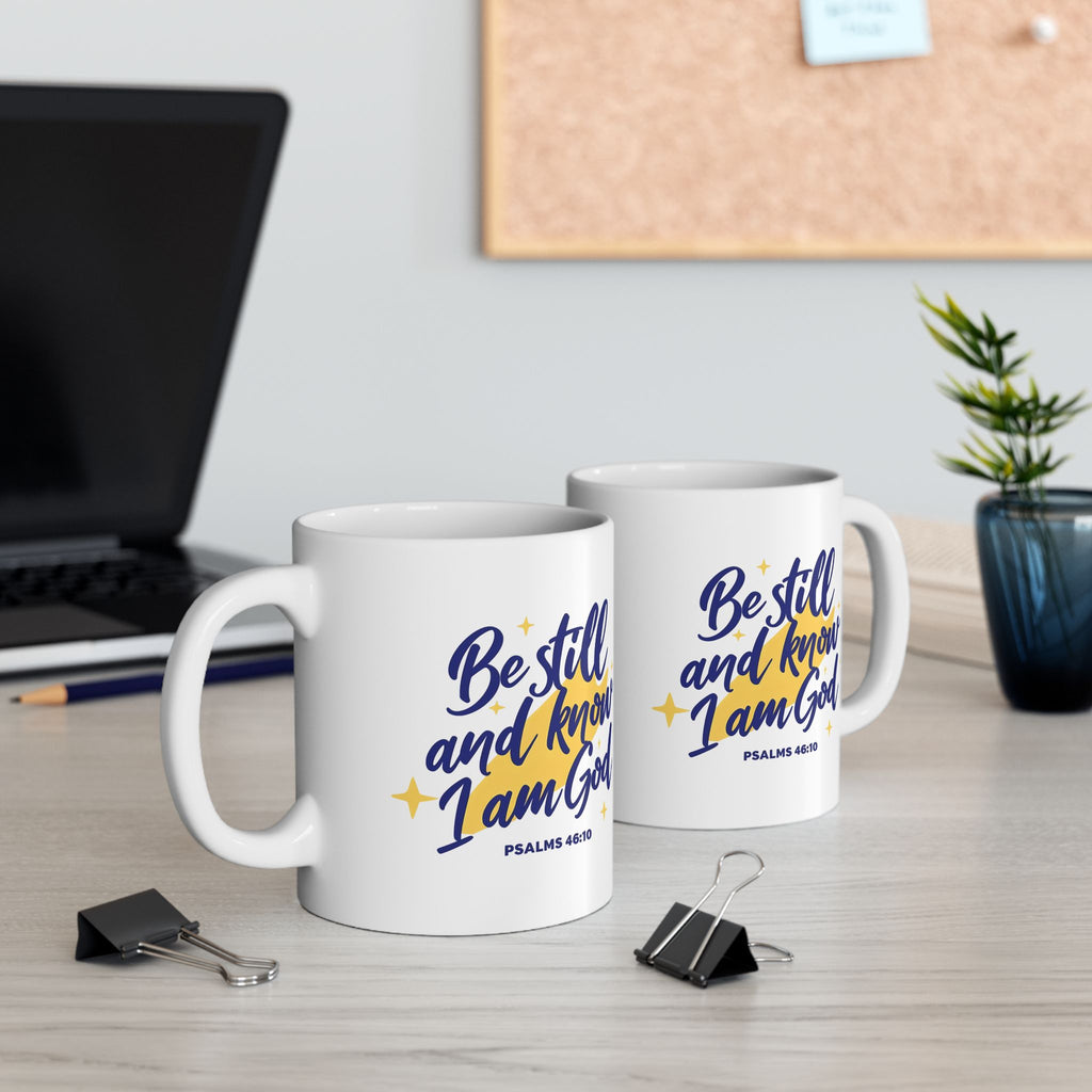 Be Still & Know – Christian Coffee Mug | Perfect for Coffee Lovers and Faith-Based Gifts