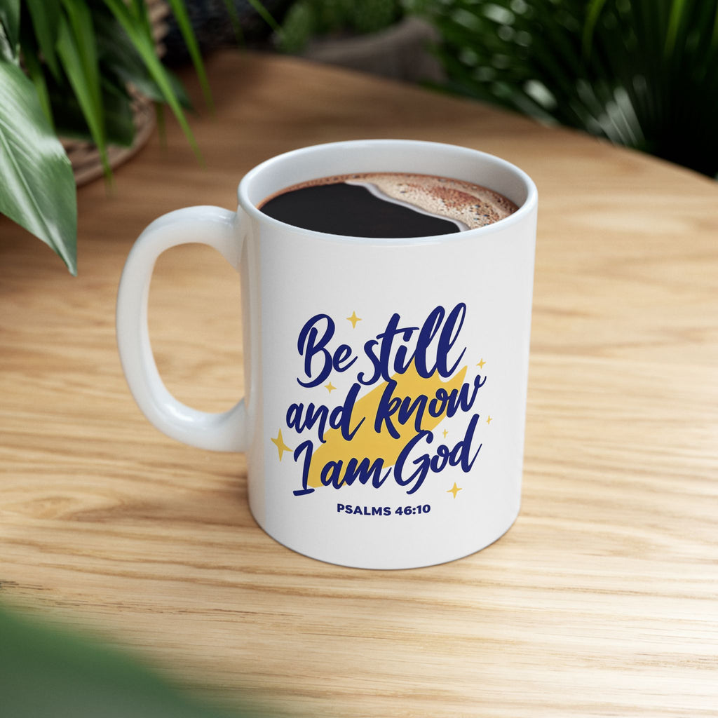 Be Still & Know – Christian Coffee Mug | Perfect for Coffee Lovers and Faith-Based Gifts