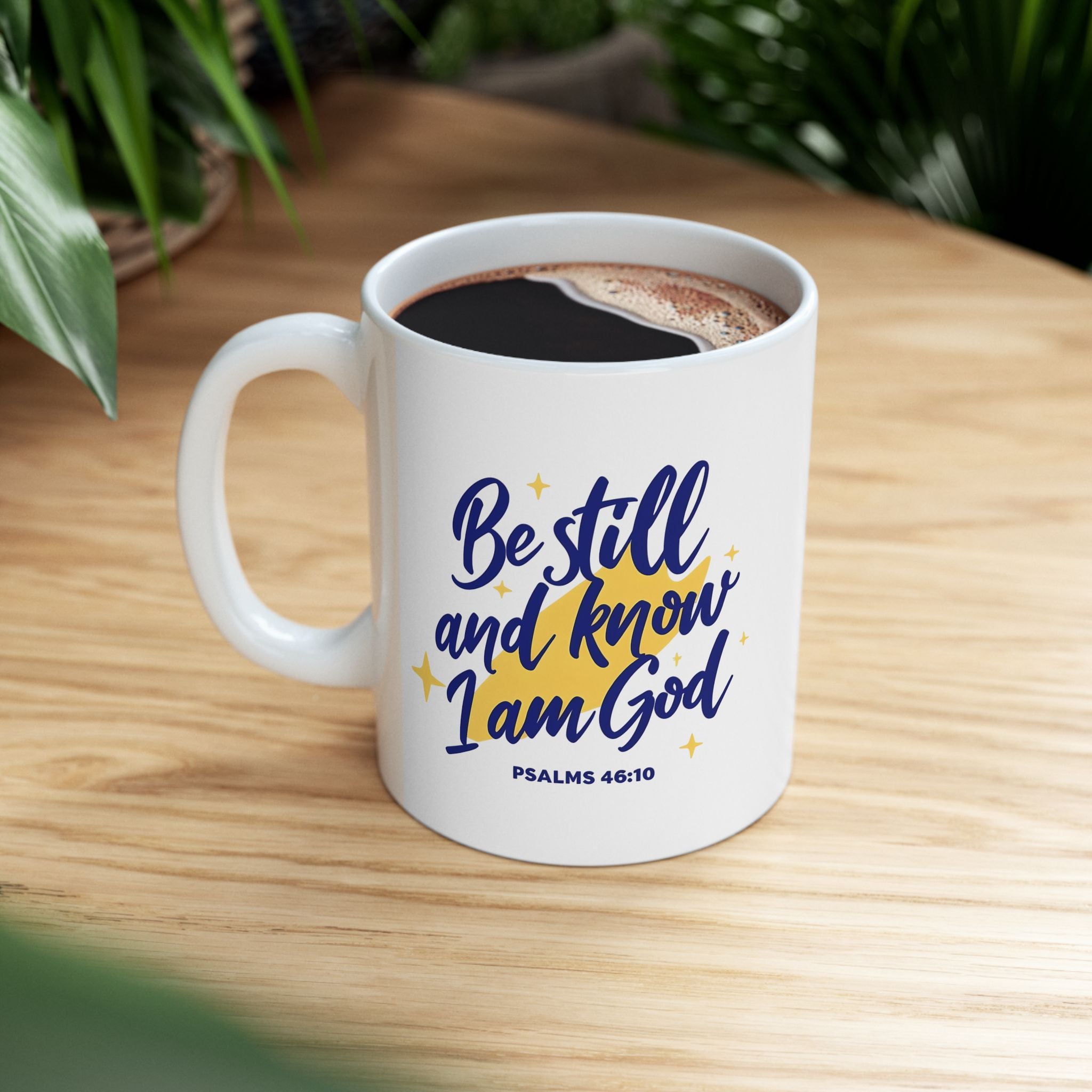 Be Still & Know – Christian Coffee Mug | Perfect for Coffee Lovers and Faith-Based Gifts