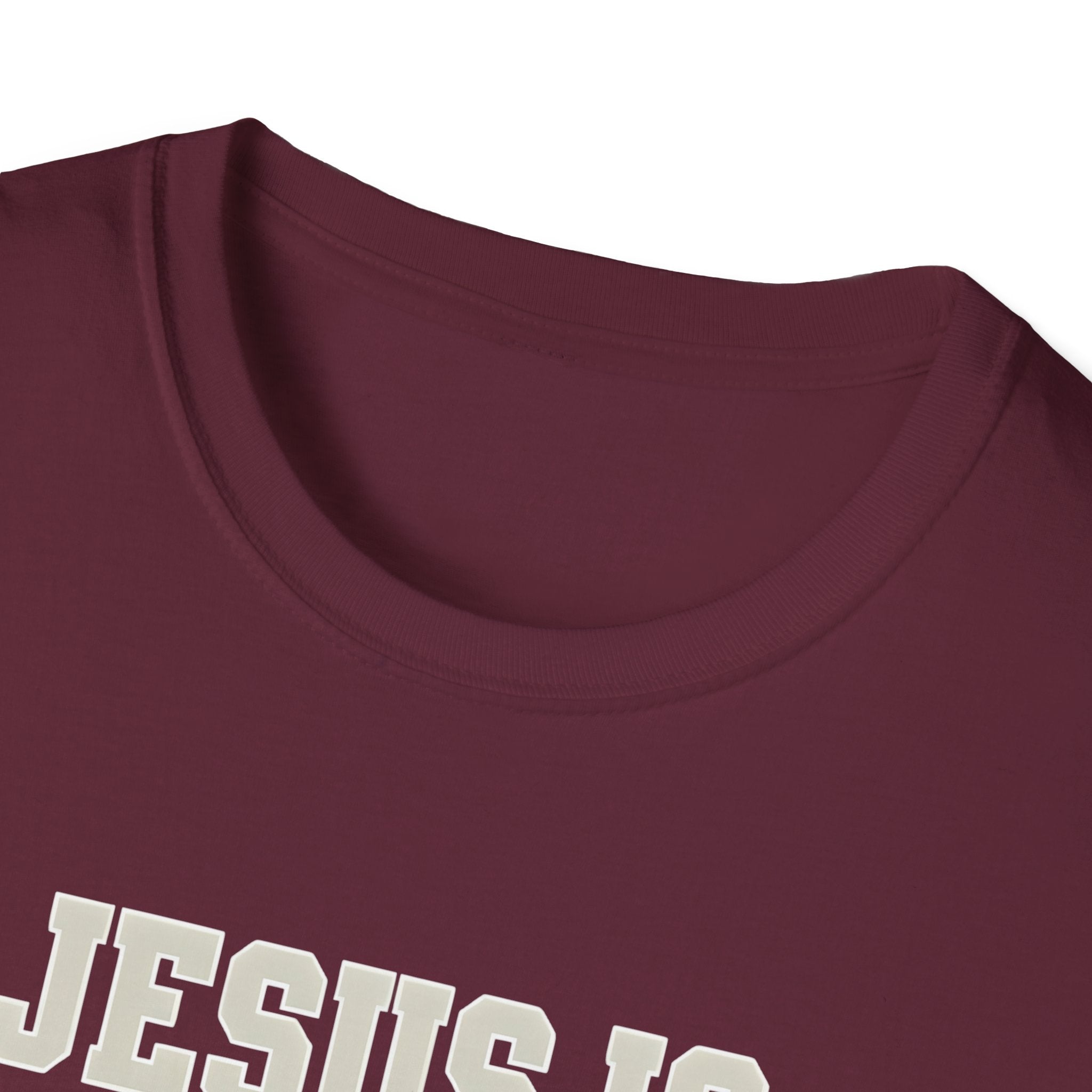 Jesus is King Unisex Gildan Softstyle T-Shirt | Christian Faith Apparel | Christian Gifts