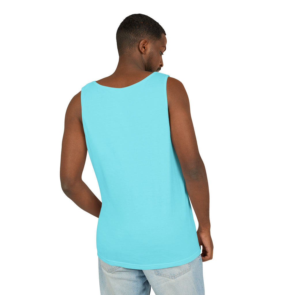 He Leads Me Beside Still Water Unisex Comfort Colors Tank Top | Psalms 23 | Christian Gift