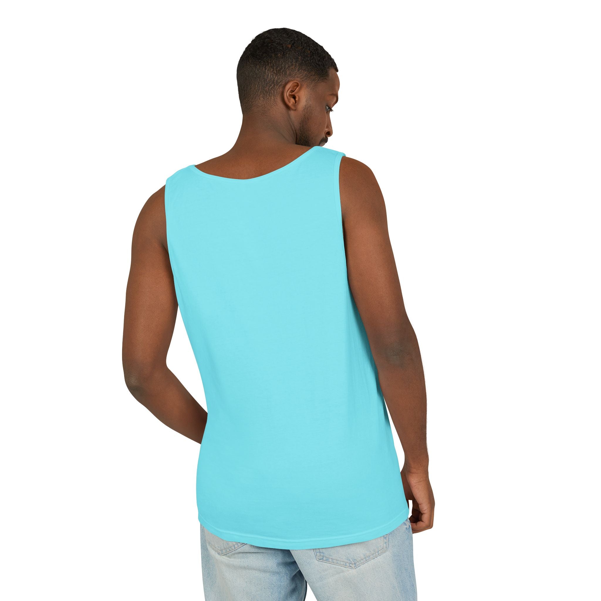 He Leads Me Beside Still Water Unisex Comfort Colors Tank Top | Psalms 23 | Christian Gift
