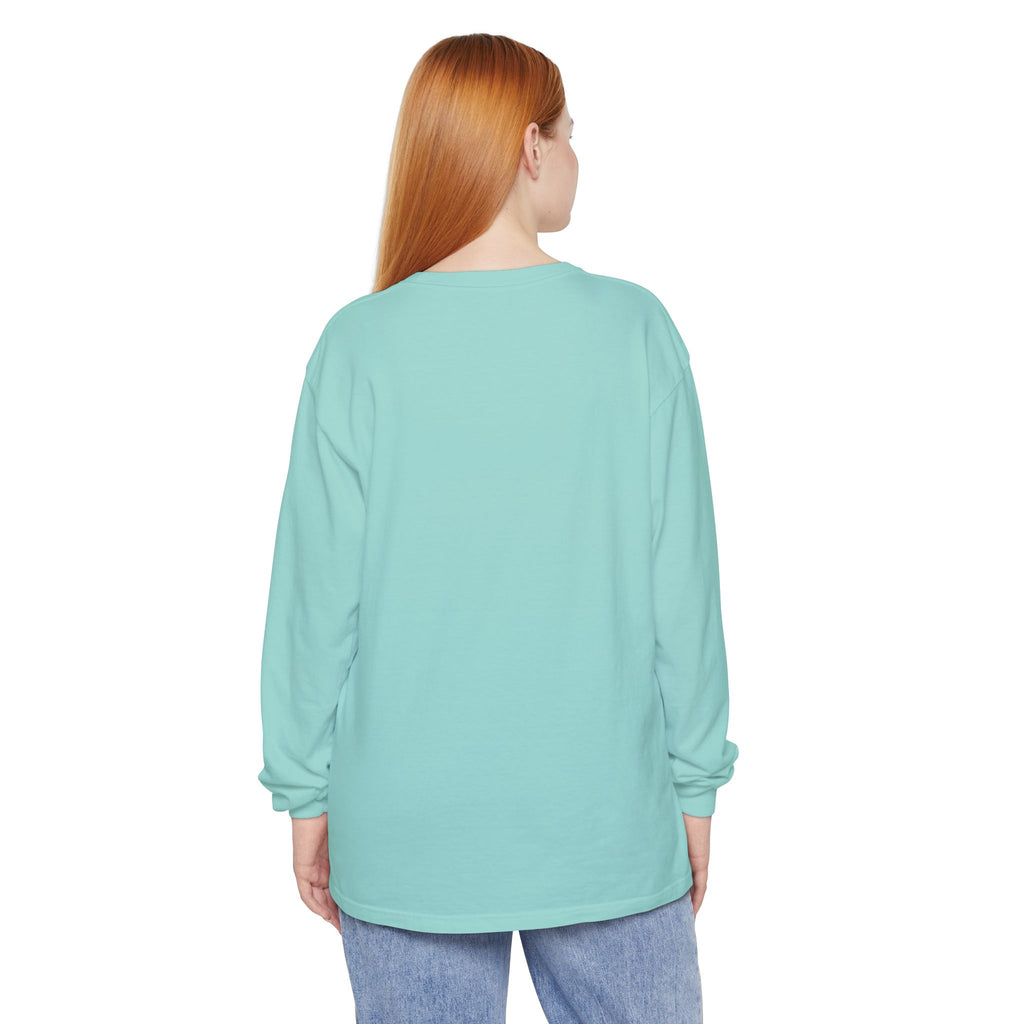 Jesus Comfort Colors Christian Long Sleeve Shirt | Faith Graphic Tee | Garment Dyed Cotton