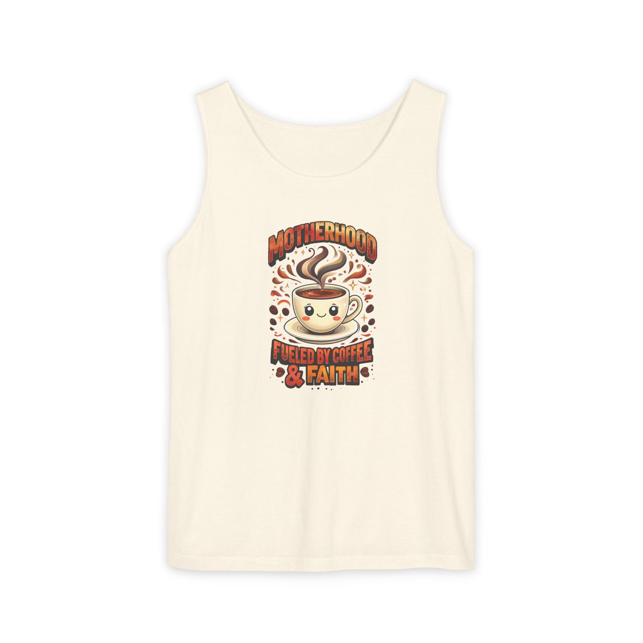 Motherhood Comfort Colors Tank Top | Relaxed Garment-Dyed Cotton Tee | Women’s Gift