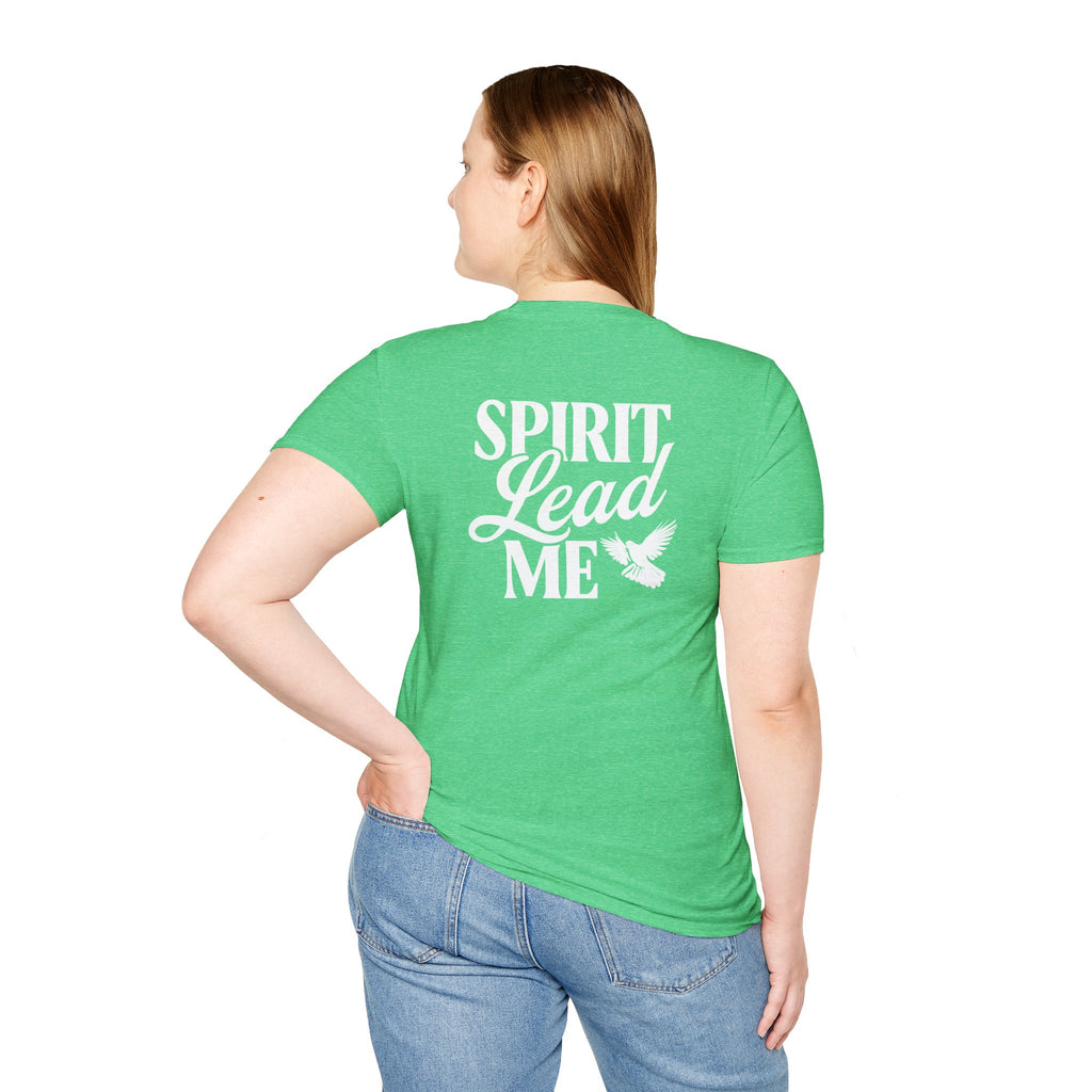 Spirit Lead Me Christian T-Shirt – Bible Verse Shirt | Faith-Based Apparel for Women