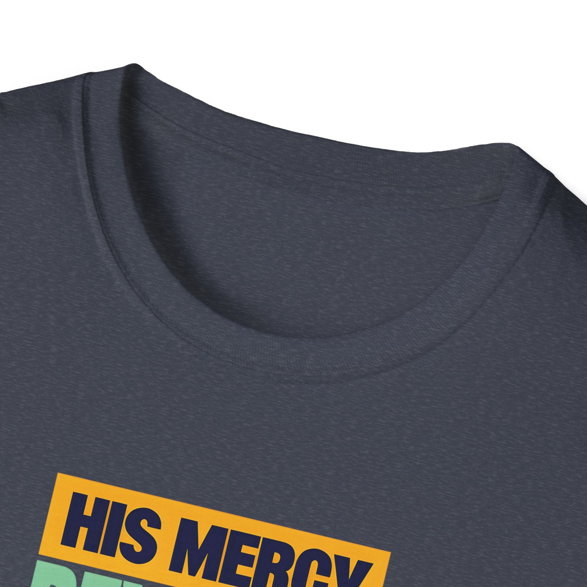 His Mercy Rewrote My Story Christian Gildan T-Shirt Unisex Softstyle Religious Tee Gift