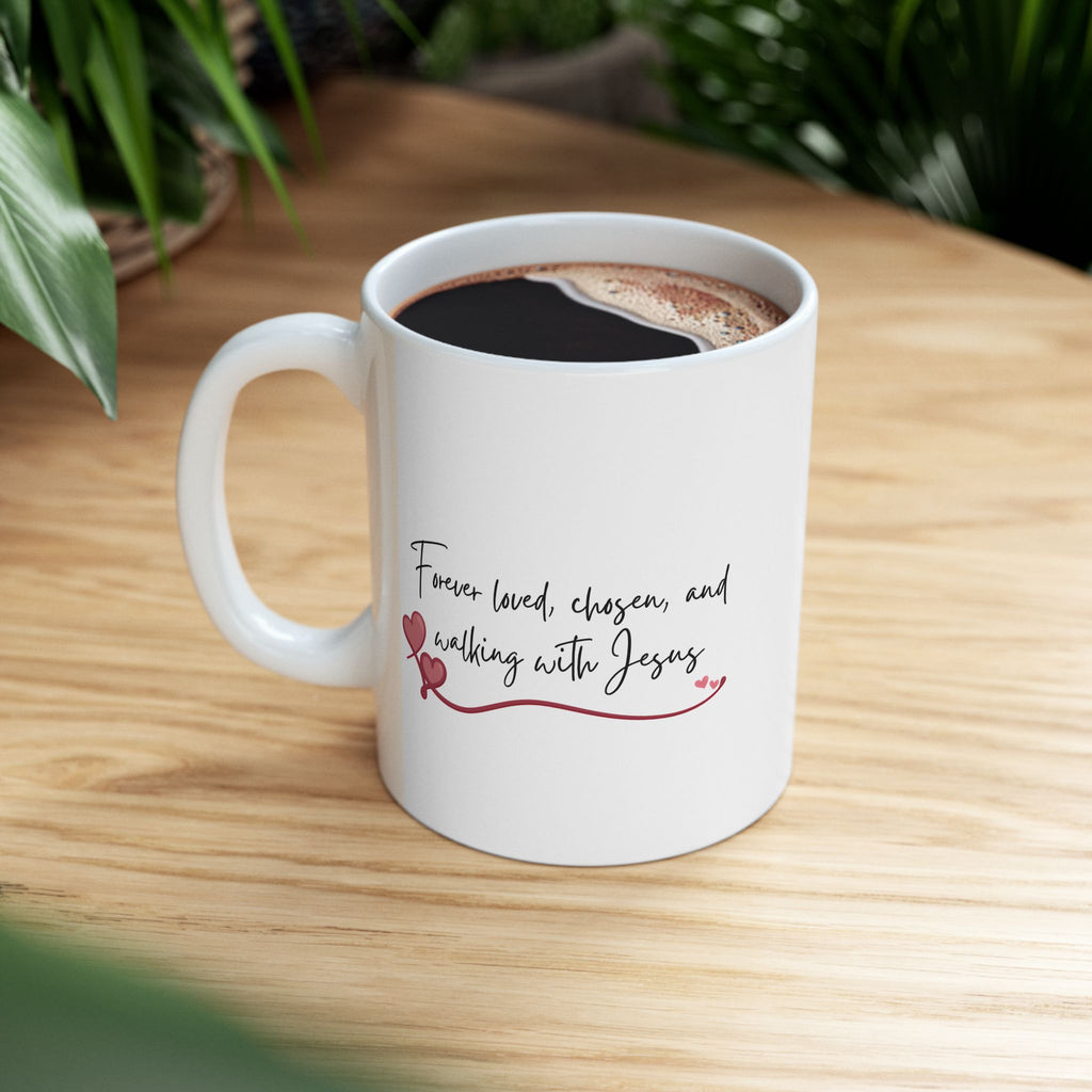 Jesus Coffee Mug | Christian Ceramic Mug | 11oz, 15oz | Christian Gift