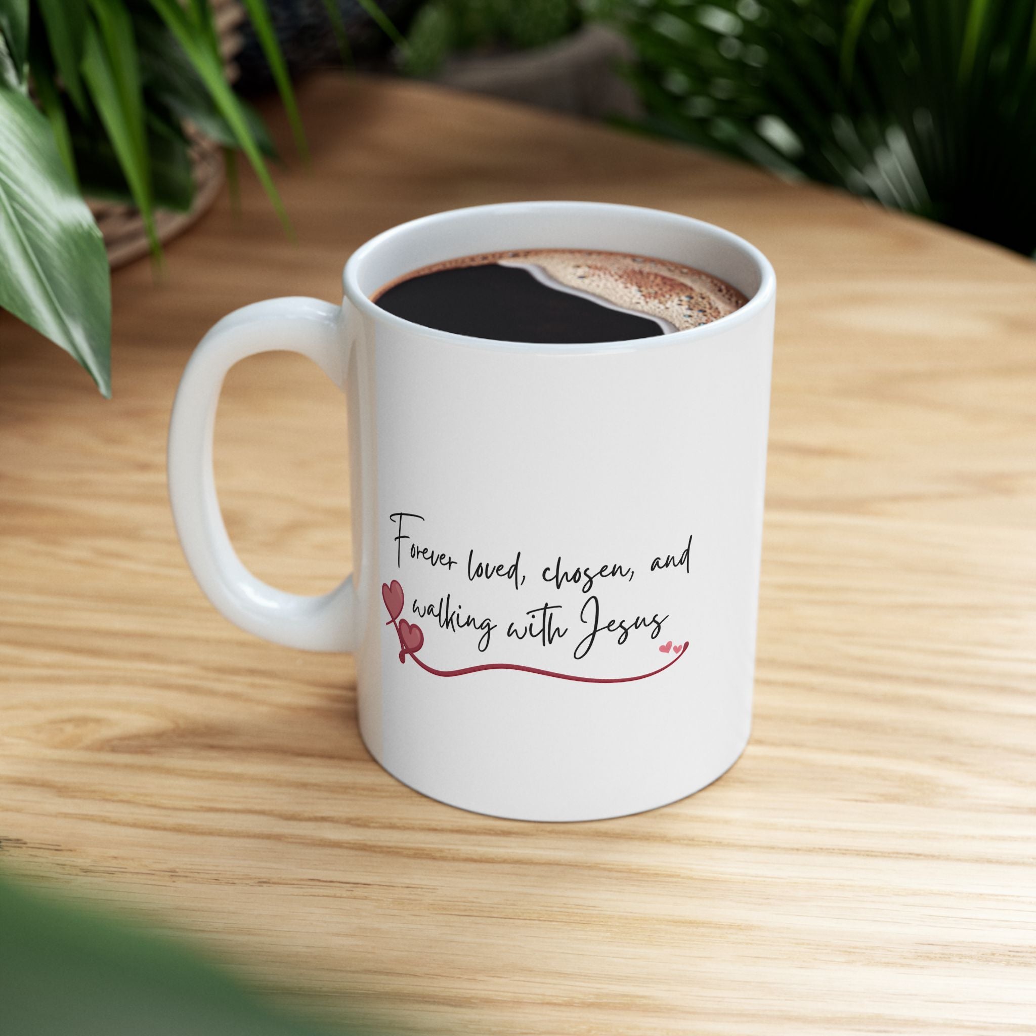 Jesus Coffee Mug | Christian Ceramic Mug | 11oz, 15oz | Christian Gift