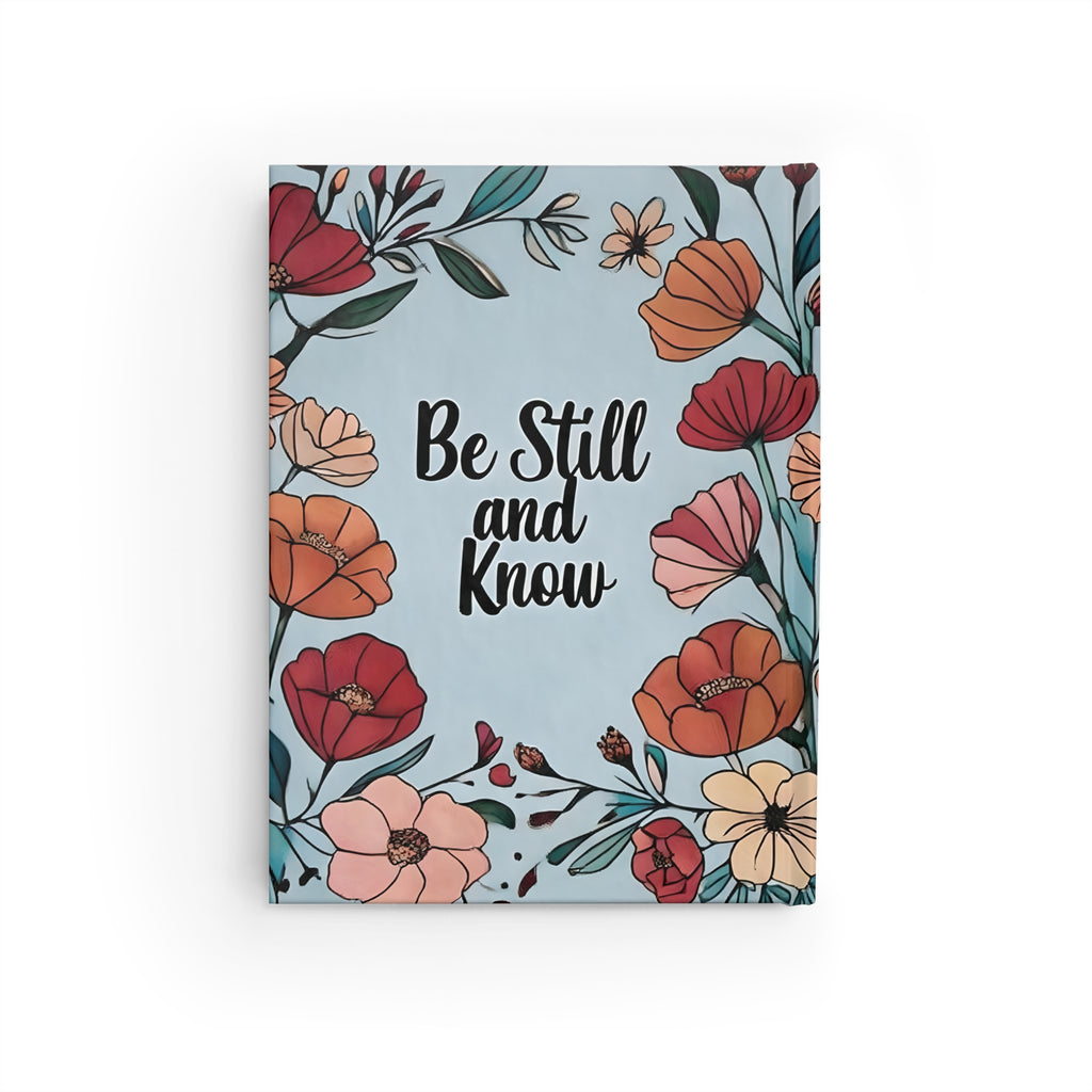 Be Still and Know Christian Journal | Prayer Journal | Sermon Notes | Christian Scripture Gift
