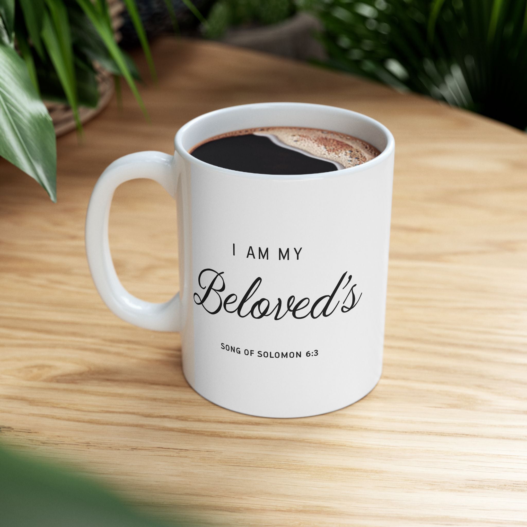 Song of Solomon 6:3 Ceramic Coffee Mug | 11oz 15oz | Christian Gift