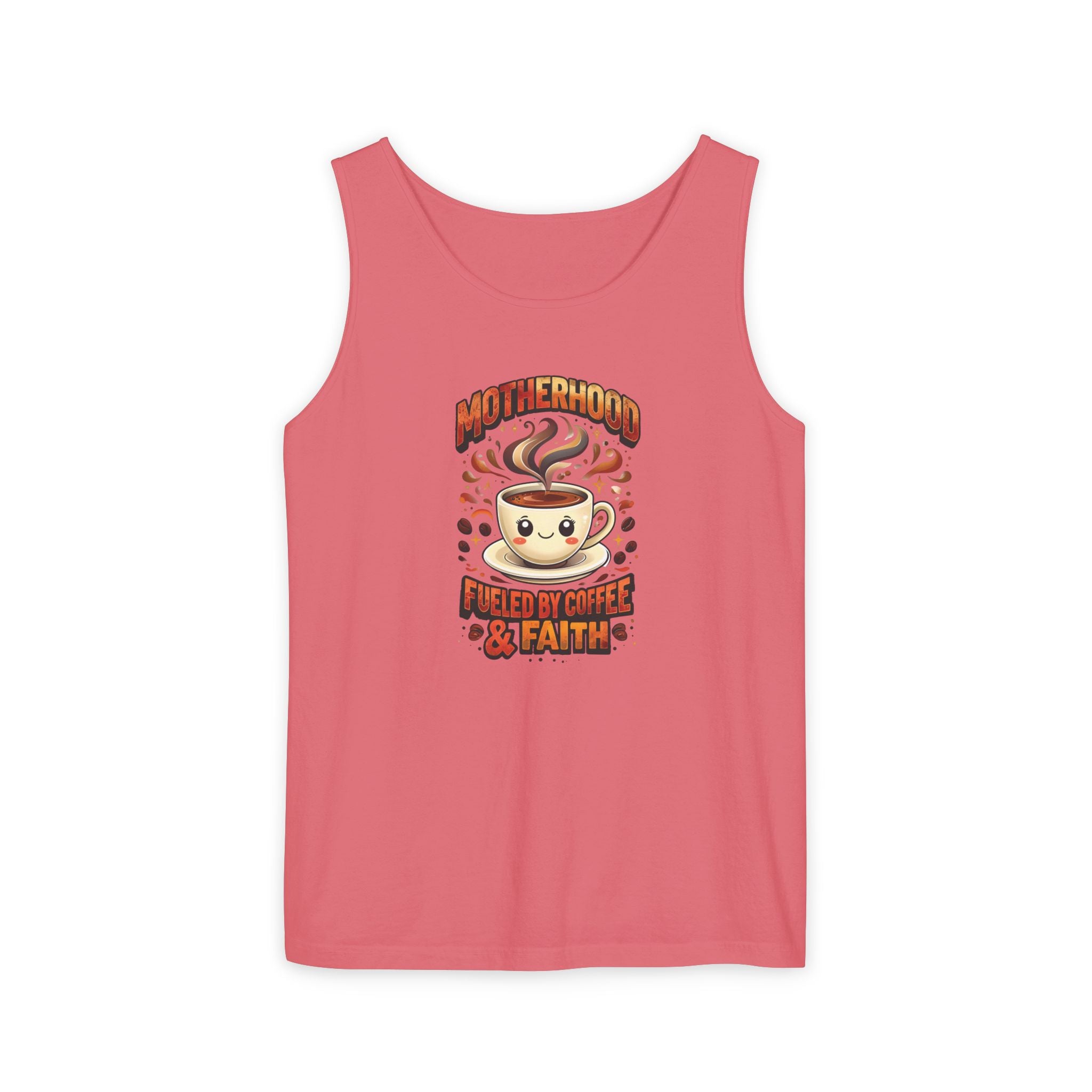 Motherhood Comfort Colors Tank Top | Relaxed Garment-Dyed Cotton Tee | Women’s Gift