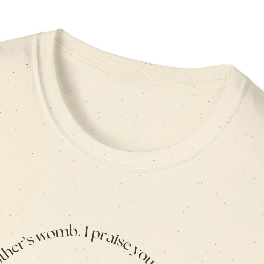 Psalm 139:13-14 Gildan Unisex Christian T-Shirt | Fearfully Wonderfully Made Tee | Christian Gift