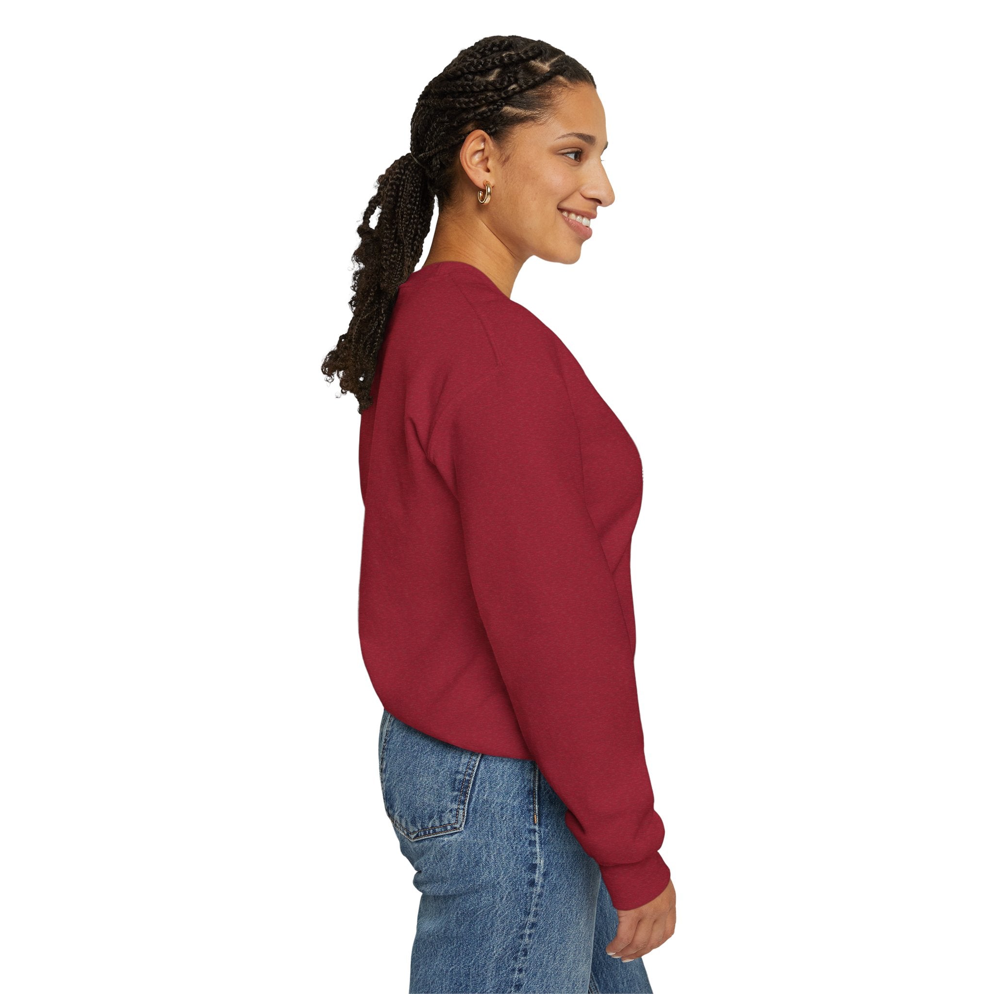 Emmanuel Gildan Unisex Christmas Crewneck Sweatshirt |Christian Holiday Gift