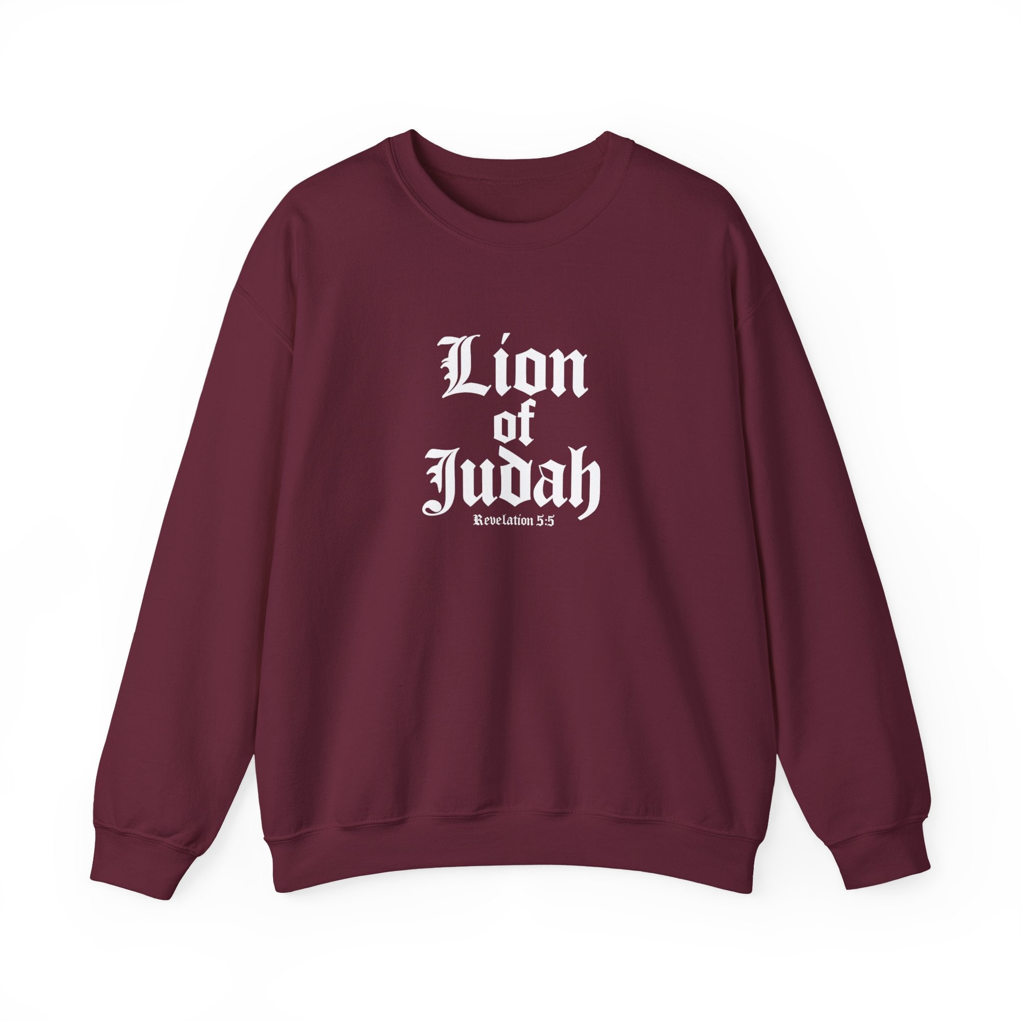 Lion of Judah Christian Gildan Unisex Sweatshirt | Crewneck Pullover | Christian Gift