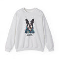 Be the Light Boston Terrier Christmas Gildan Sweatshirt | Christian Unisex Crewneck
